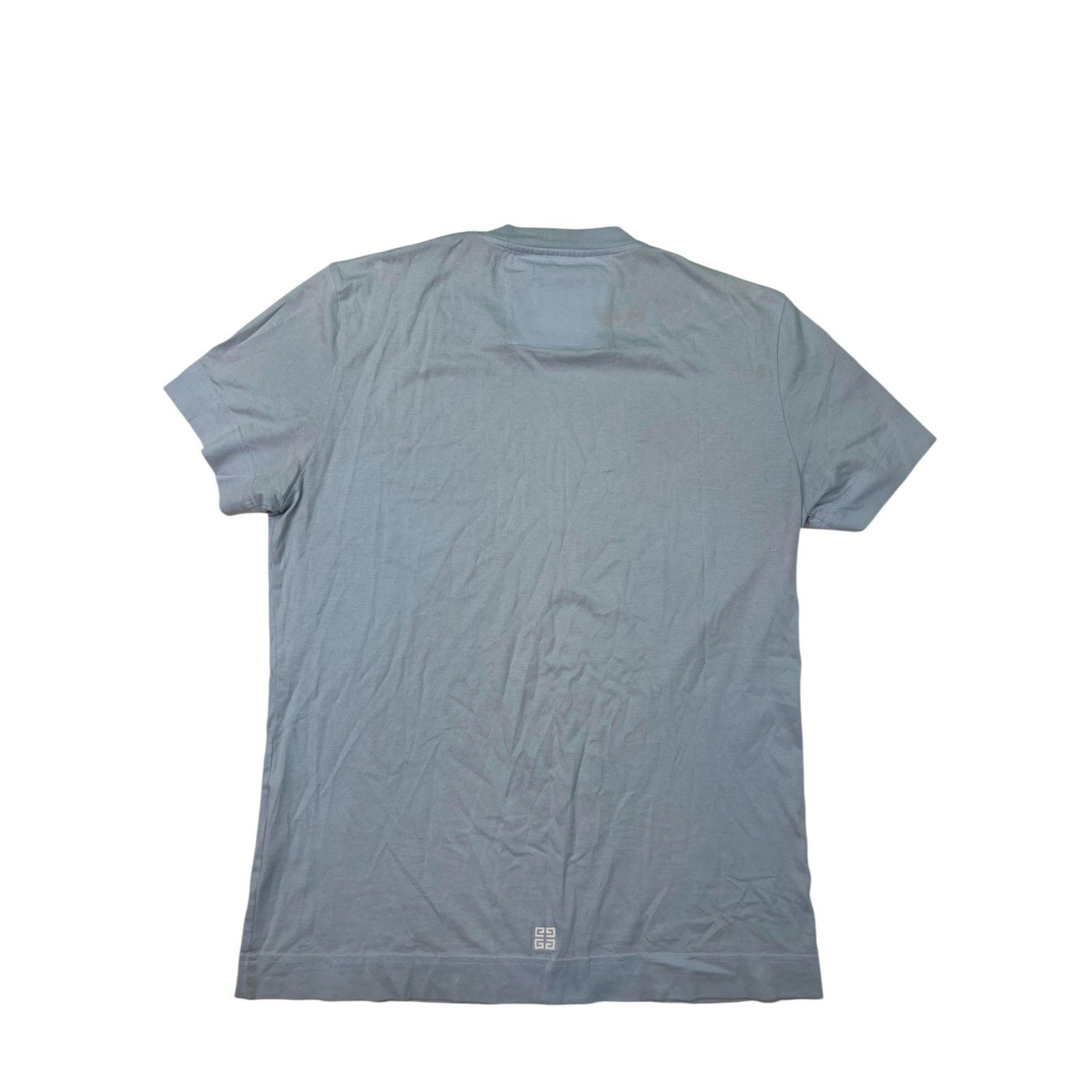 Givenchy Givenchy Script Logo Baby Blue Tee Size US S / EU 44-46 / 1 - 2 Thumbnail
