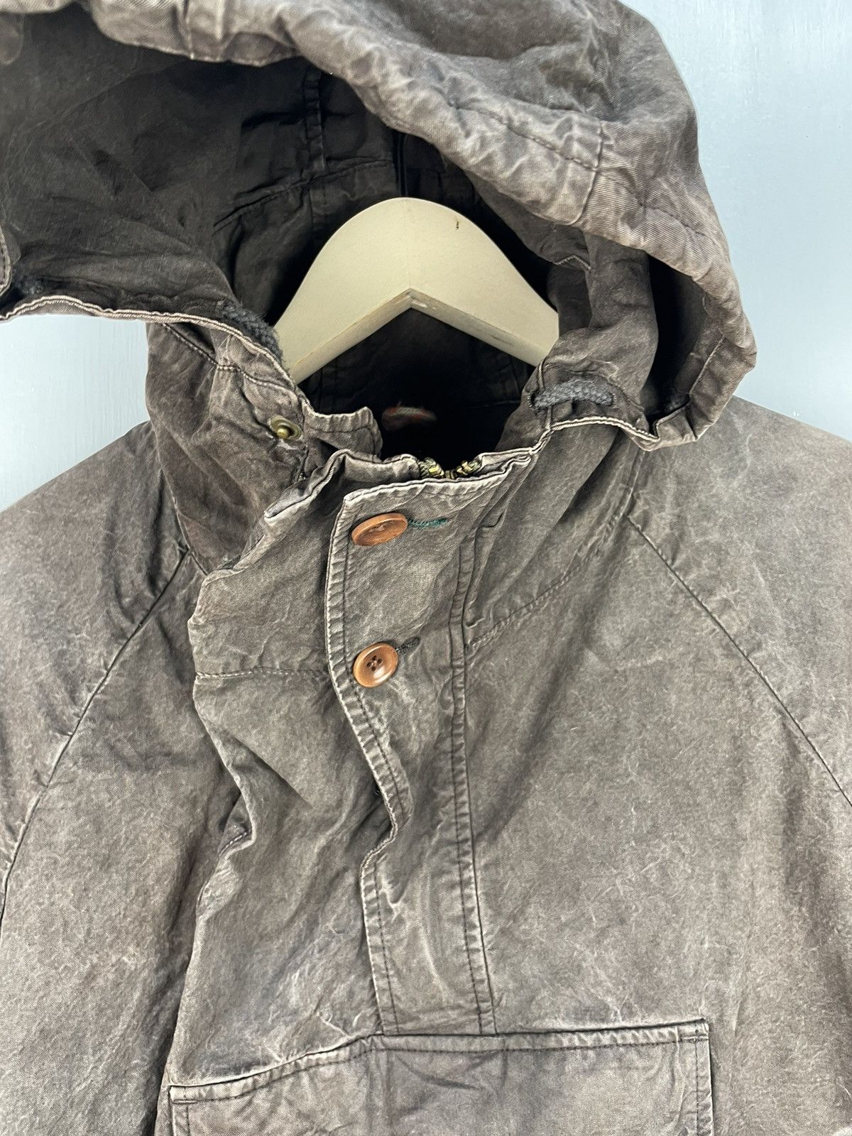 Paul Smith Paul Smith anorak hood jacket zip up army style Size US XL / EU 56 / 4 - 5 Thumbnail