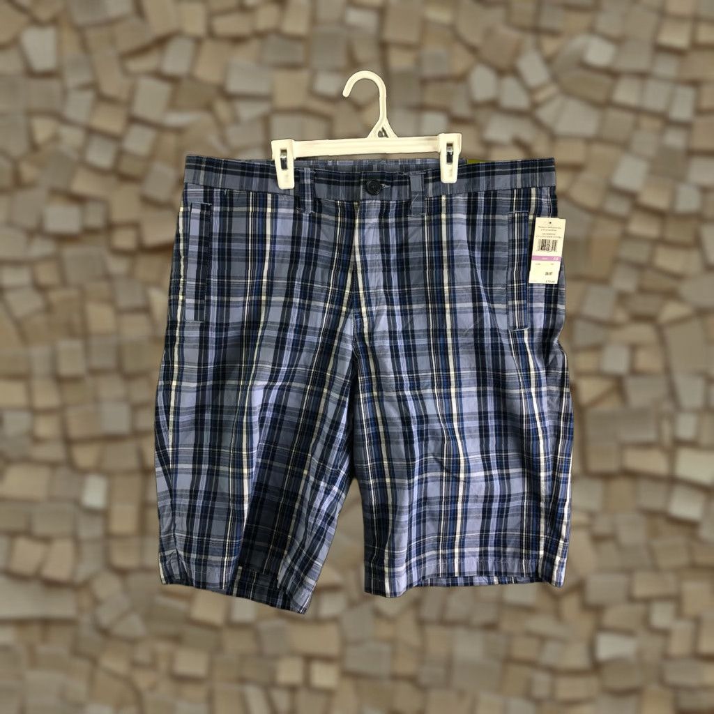 Original Penguin Original Penguin by Munsingwear Lavender Lustre Womens Shorts Bermuda 38 Purple Plaid 5-Pocket Casual Womens Modern American 90s? Size 26" / US 2 / IT 38 - 1 Thumbnail