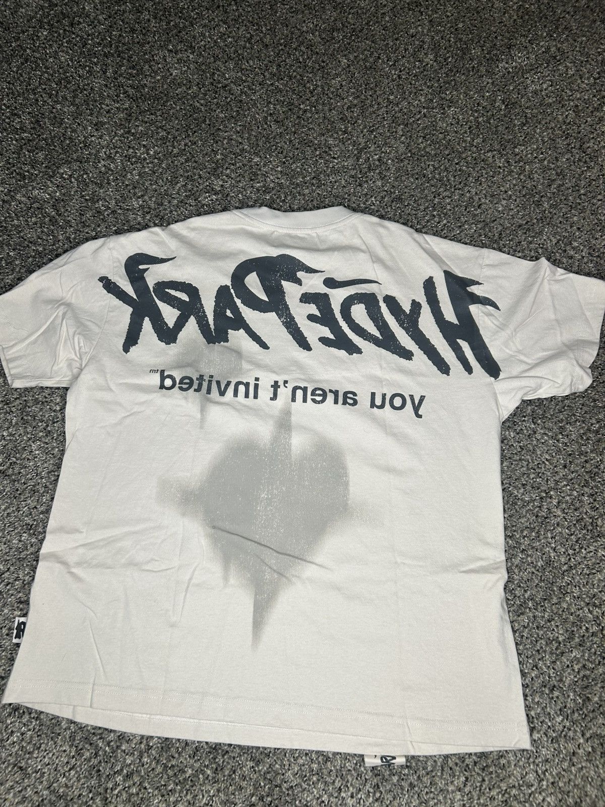 Hyde Park Goods Faded Hearts O/W Tee Size US M / EU 48-50 / 2 - 2 Thumbnail