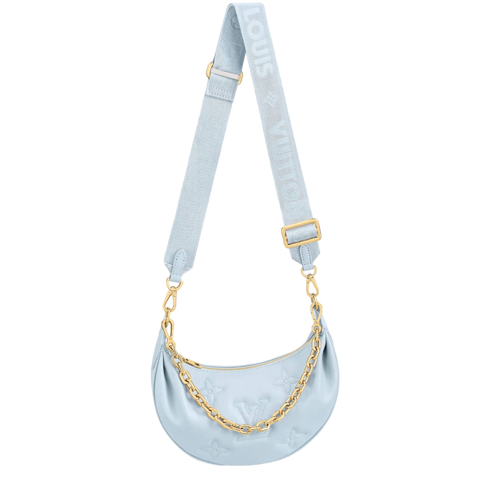 Louis Vuitton Louis Vuitton Bubblegram Blue Chain Crossbody Shoulder Bag Size ONE SIZE - 1 Thumbnail