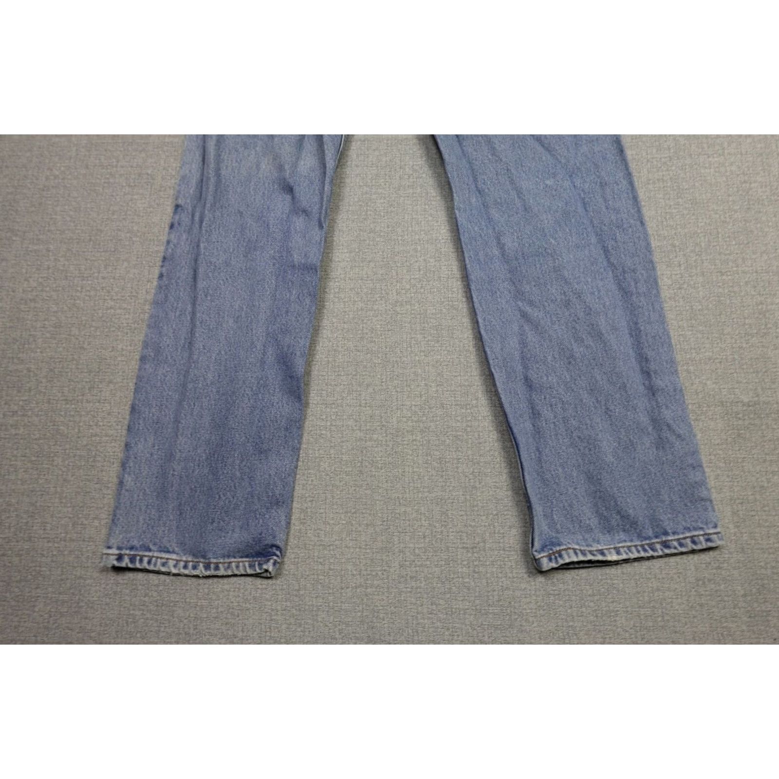 Levi's VINTAGE Levi's 505 Jeans Mens 36x30 Blue Regular Fit Western Cowboy Light Wash Leather? Size US 36 / EU 52 - 6 Thumbnail