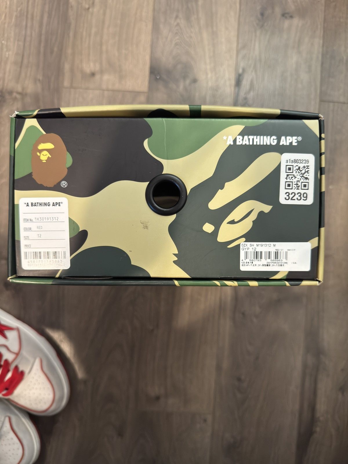 Bape BAPE SKSSTA #5 RED STITCH SUEDE SIZE 12 Size US 12 / EU 45 - 17 Thumbnail