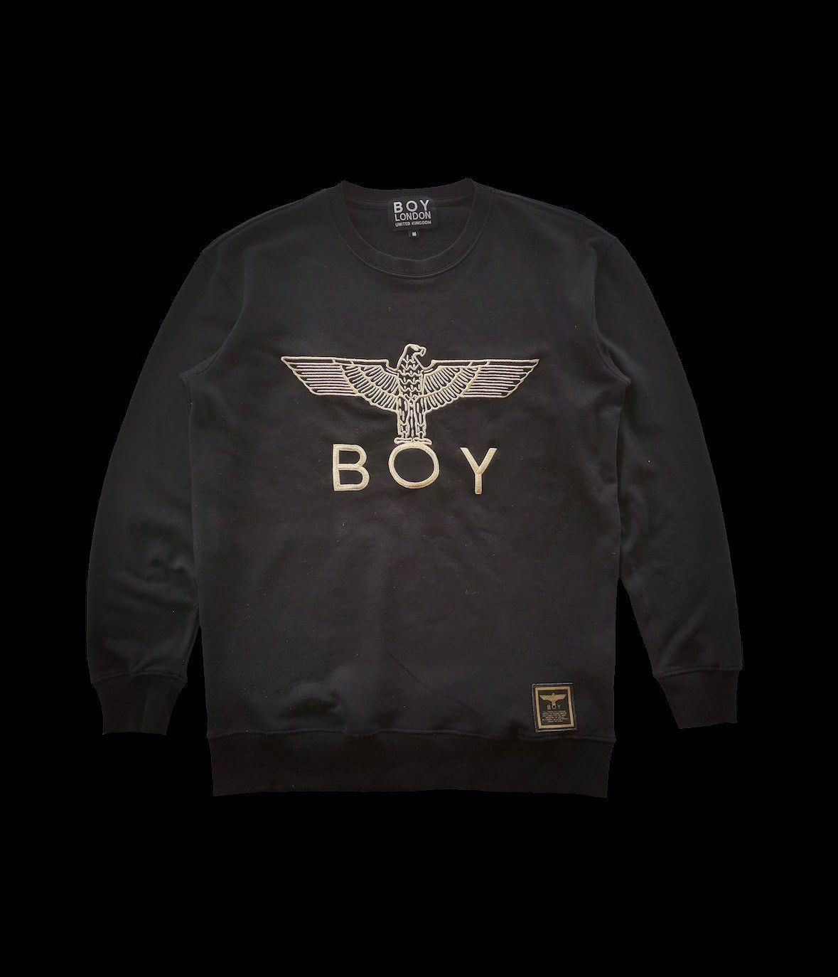 Boy London Boy London Gold Logo Sweatshirt Size US M / EU 48-50 / 2 - 10 Thumbnail