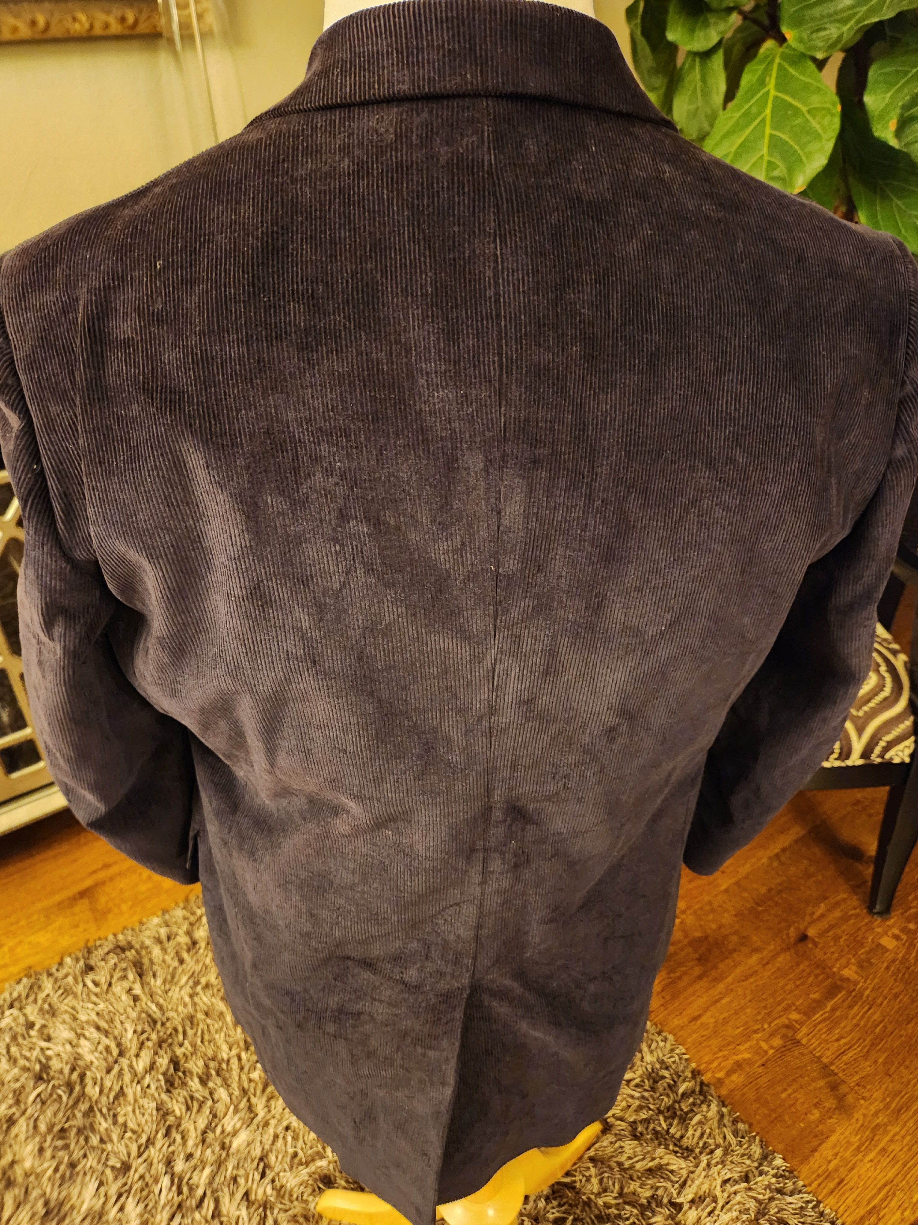 Lands' End Lands End 100% Cotton Corduroy Blazer Size 44R - 2 Thumbnail