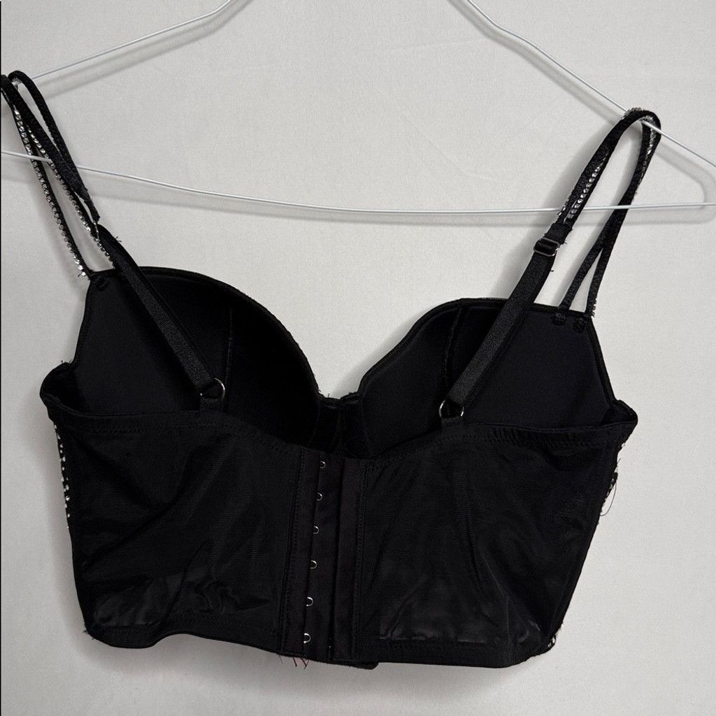 Victoria's Secret NWT Limited Edition 2018 NY Fashion show Swarovski bra 34D Size ONE SIZE - 7 Thumbnail