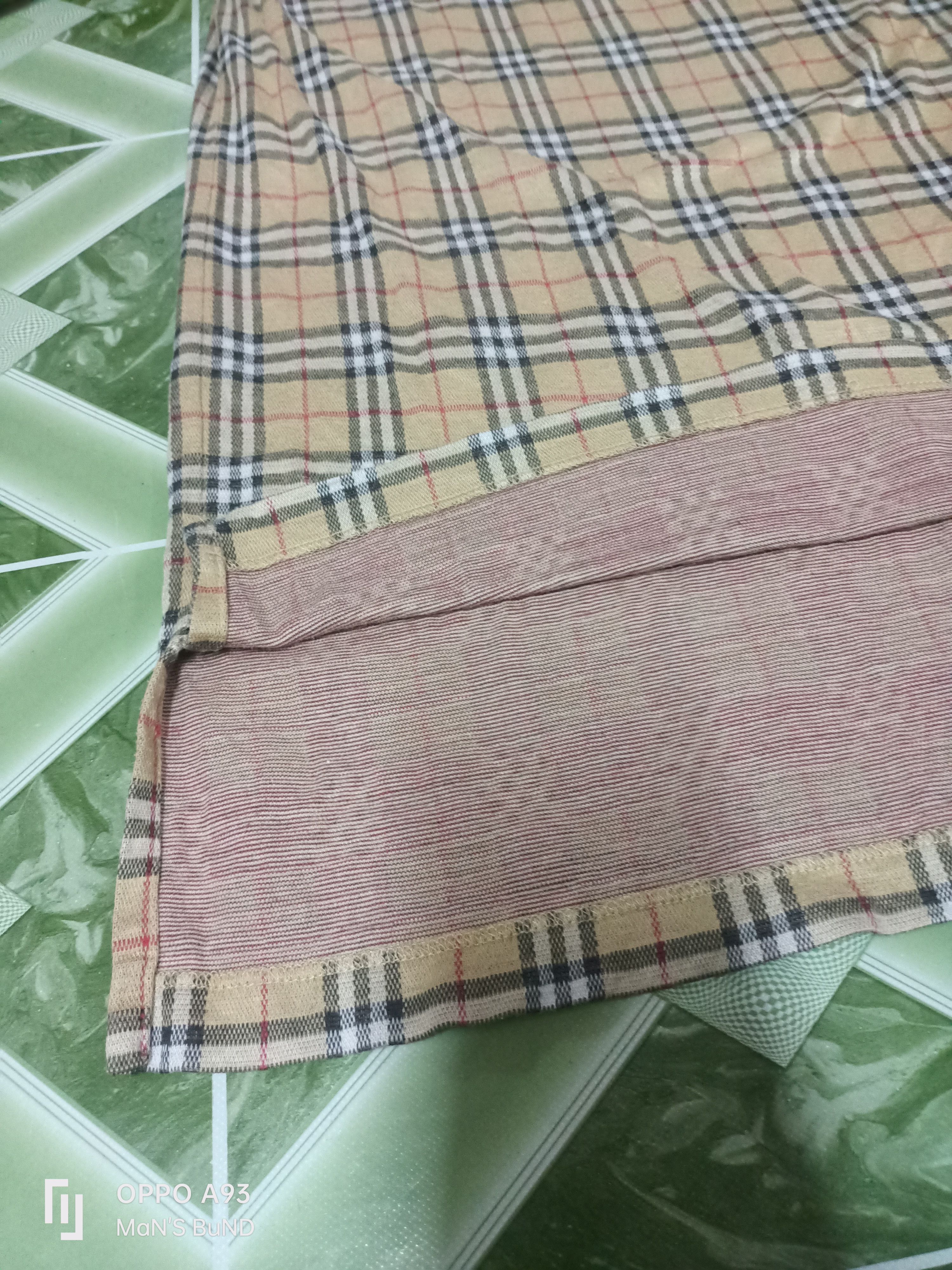 Burberry VINTAGE 90s Burberry Nova Check Polo Shirt Size US S / EU 44-46 / 1 - 7 Thumbnail