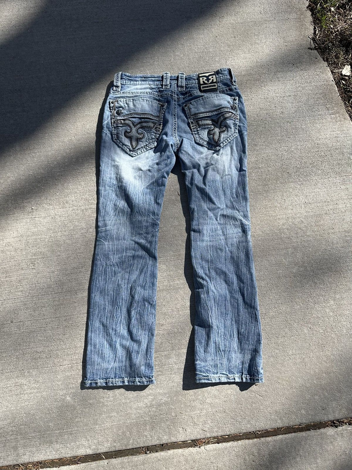 Rock Revival Vintage Rock Revival Blue Denim mens 34 Size US 34 / EU 50 - 3 Thumbnail