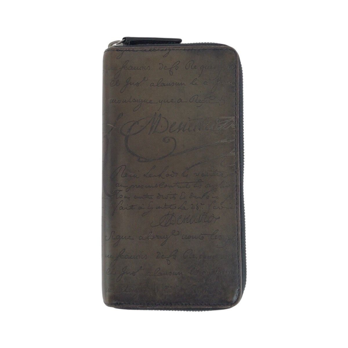 Berluti Berluti Berluti Itauba Neo Calligraphy Scritto Leather Long Wallet Leather Long Wallet DUTY FREE for USA Size ONE SIZE - 1 Thumbnail