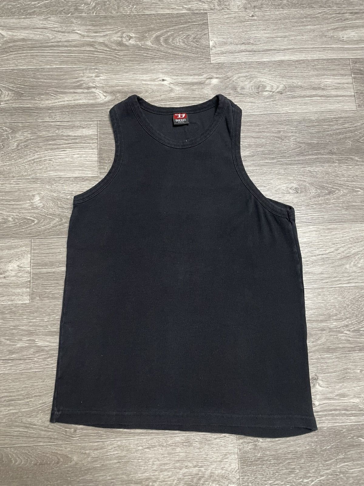 Diesel Vintage Diesel Black Sleeveless Tank Top Y2K Size US M / EU 48-50 / 2 - 2 Thumbnail