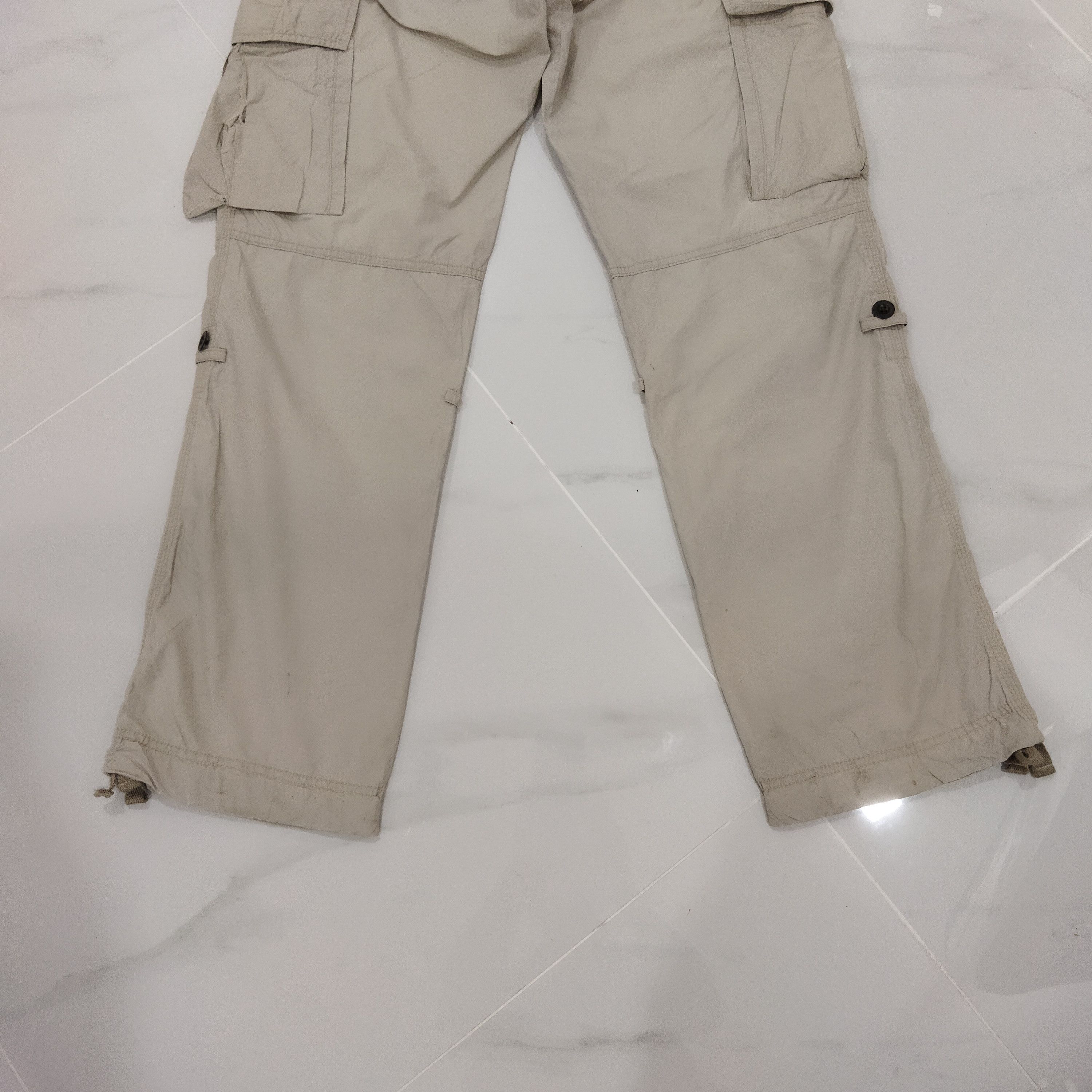 Japanese Brand × Uniqlo UNIQLO FADED WHITE CARGO PANTS Size US 30 / EU 46 - 9 Thumbnail