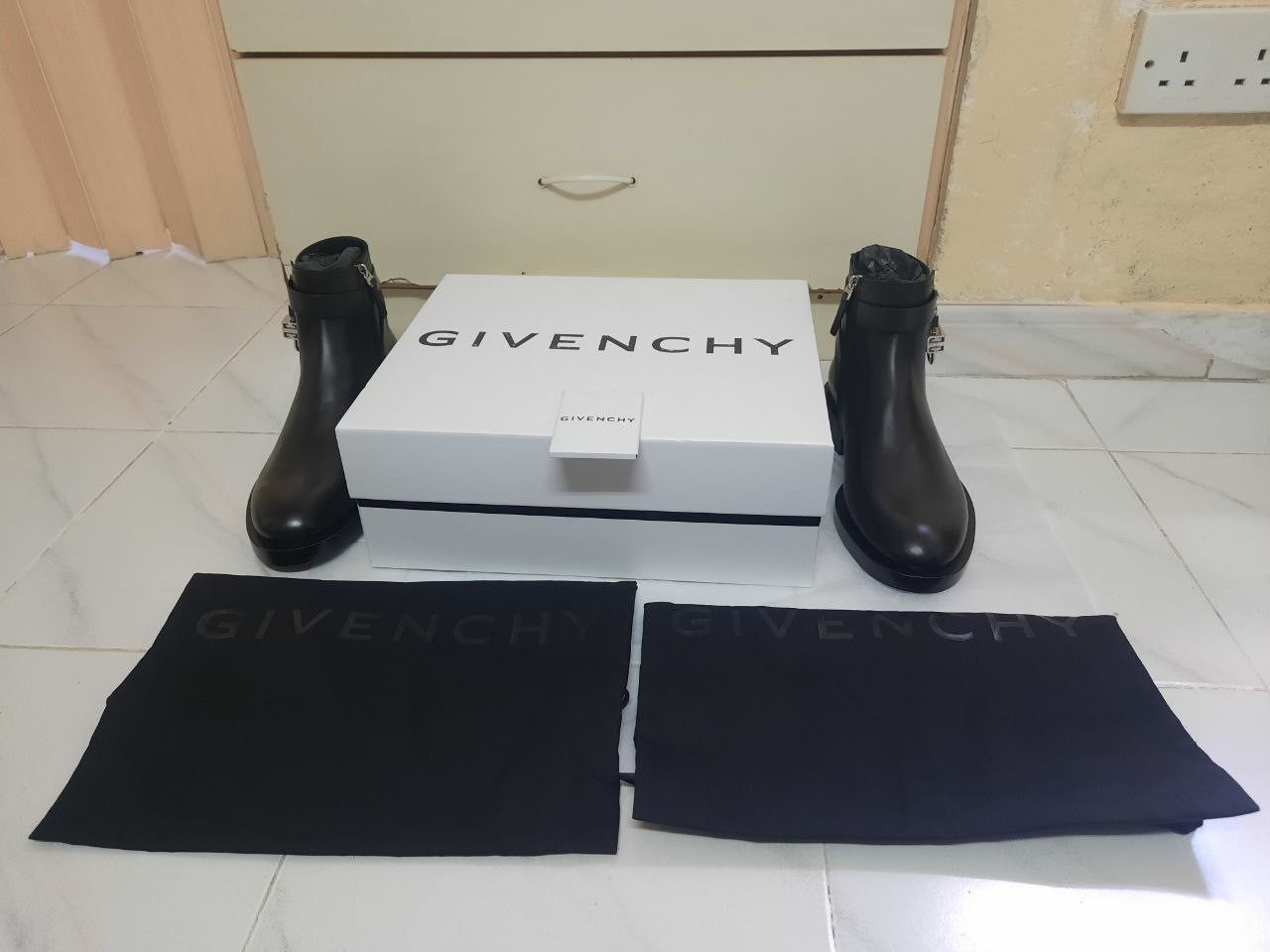 Givenchy *New* Lock Ankle Boots Size US 10 / EU 43 - 1 Thumbnail