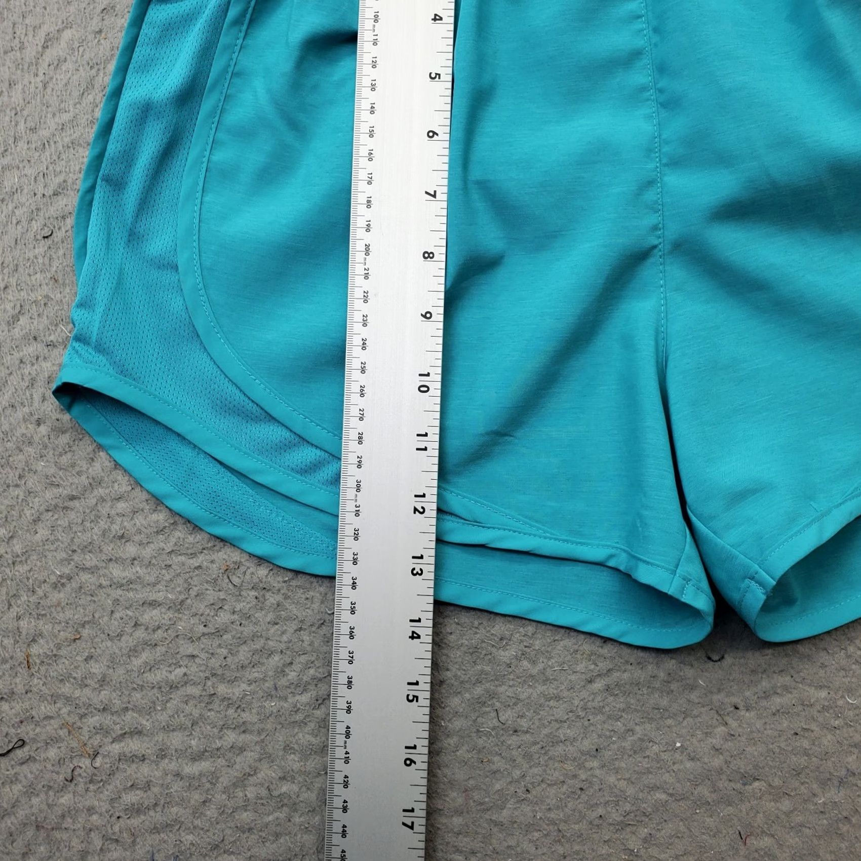 Nike Nike Tempo Shorts Womens S Blue Dri-Fit Mid Rise Elastic Waist Swoosh Logo Size 28" / US 6 / IT 42 - 3 Thumbnail