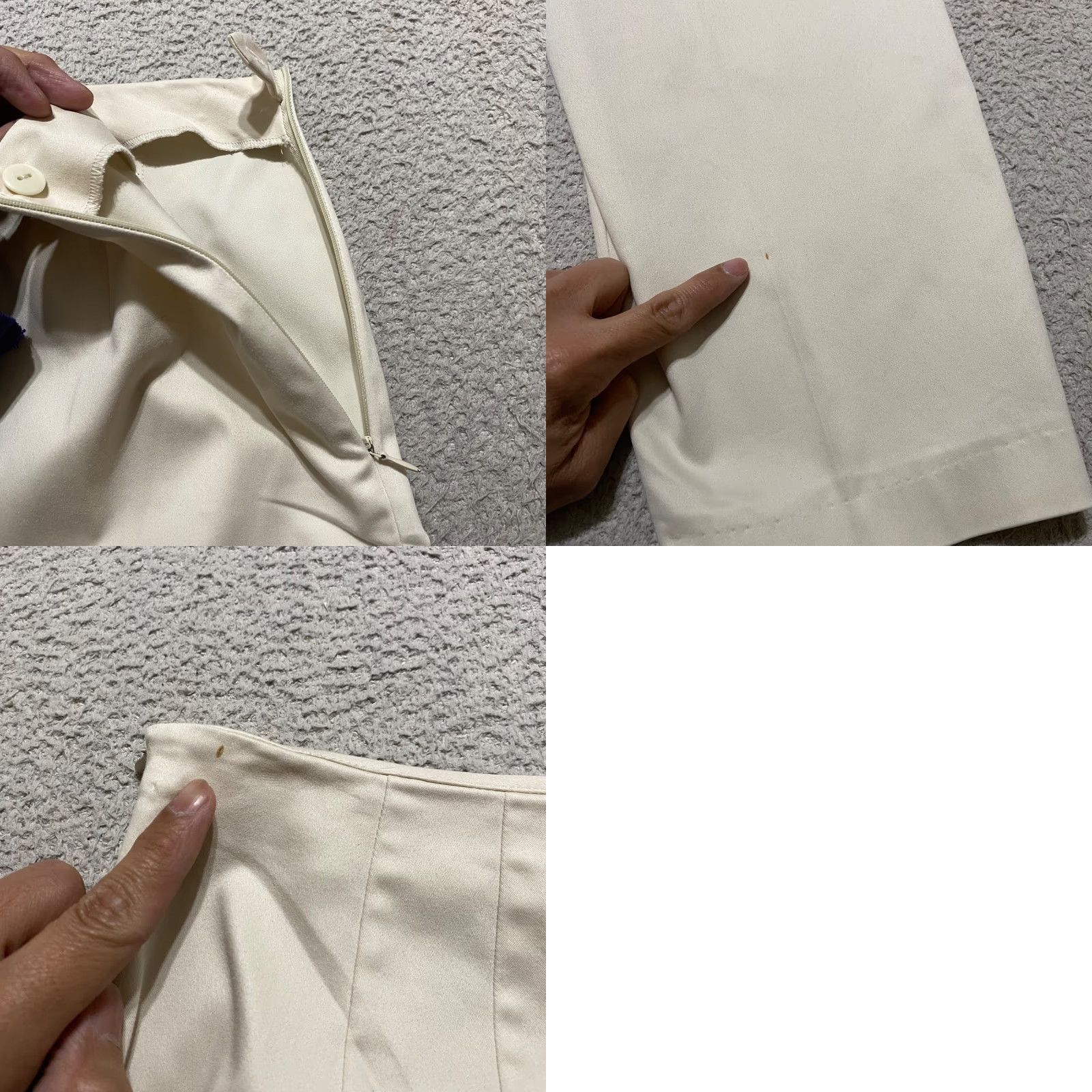 Talbots Talbots Womens Pants Beige 12P Petite Straight Dress Pants Flat Front Button Zip Machine Washable Beiges Family: Preppy Mens? No Size 34" / US 12 / IT 48 - 8 Thumbnail