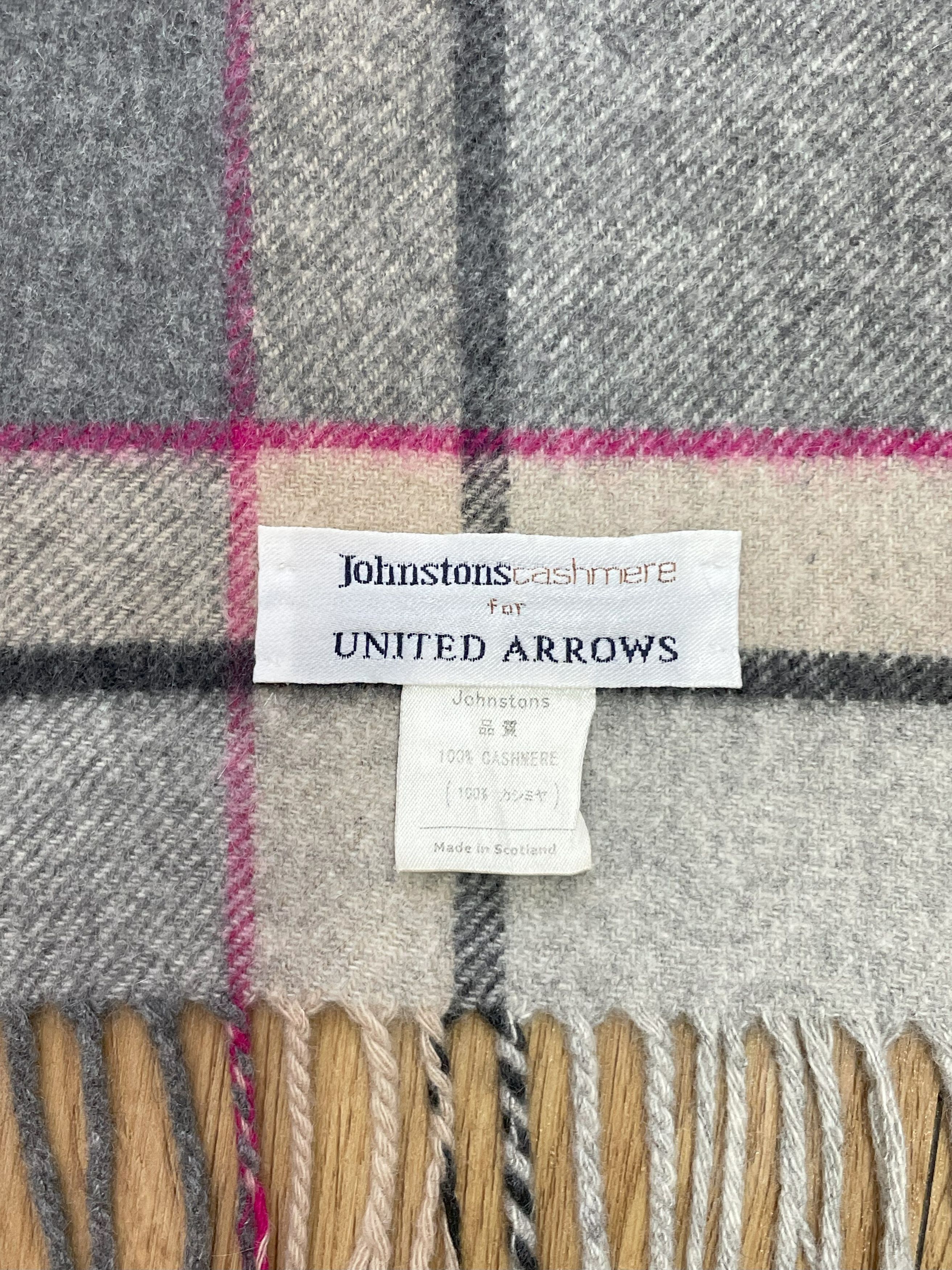 Johnstons Of Elgin Johnstons Of Elgin For United Arrows Scarf / Muffler - 6146 Size ONE SIZE - 5 Thumbnail