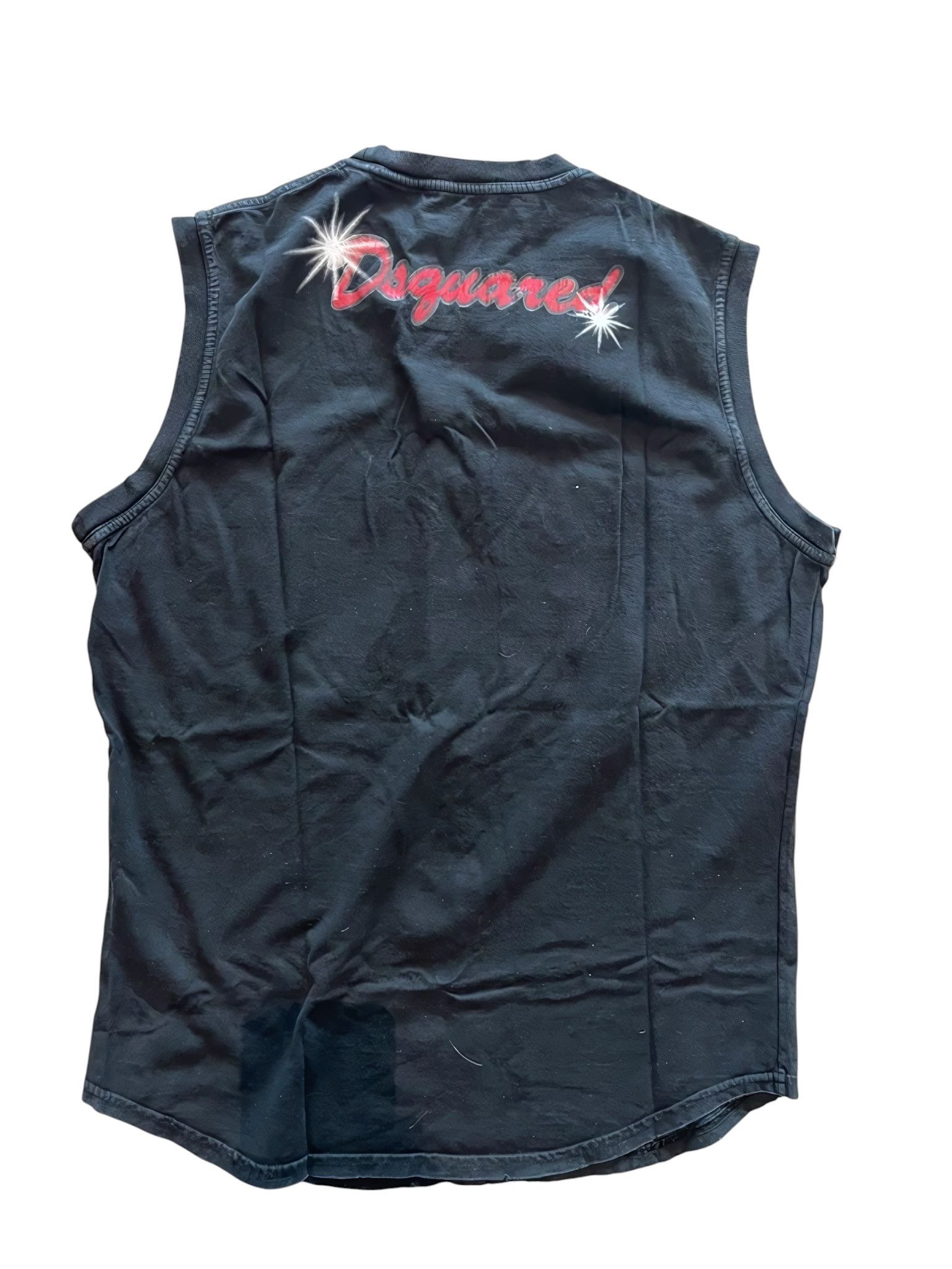 Dsquared2 F/W 2003 RUNWAY LIPS TANK TOP Size US M / EU 48-50 / 2 - 4 Thumbnail