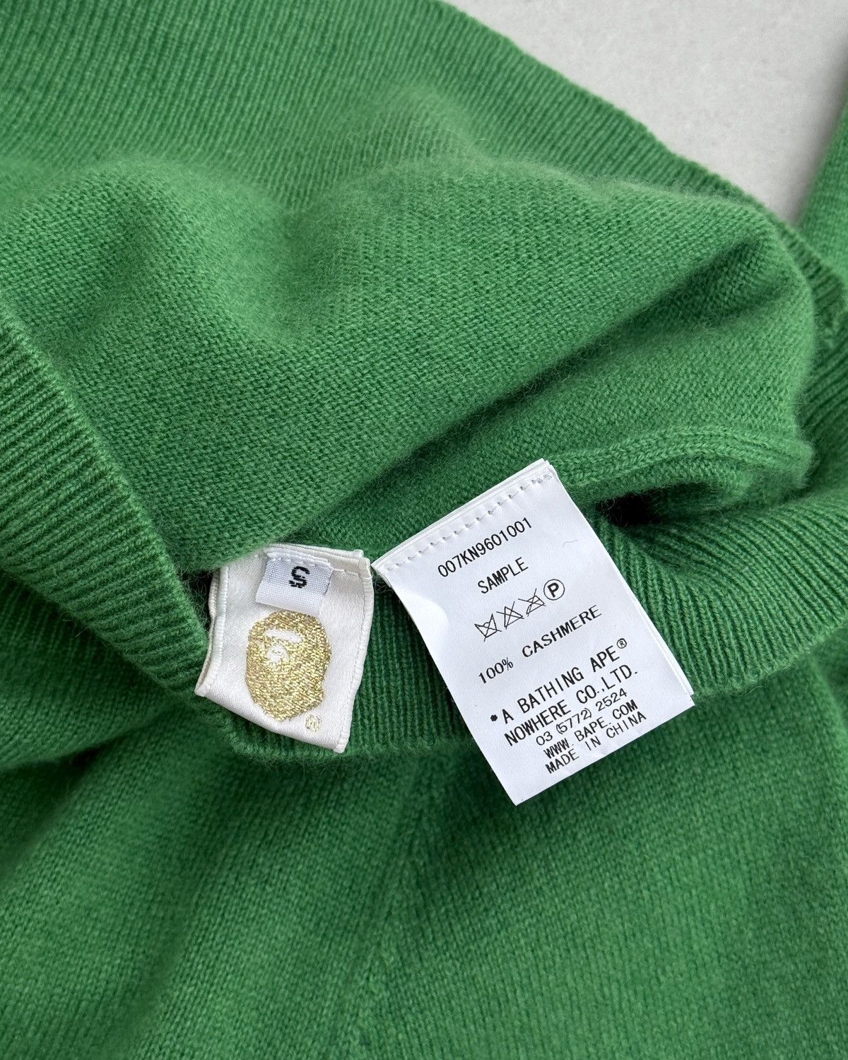 Bape Bape Pure Cashmere Sweater Jumper Size US S / EU 44-46 / 1 - 7 Thumbnail