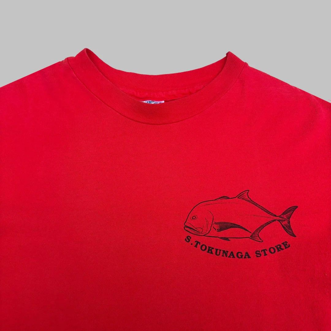 Hanes Hawaii Fish Vocabulary 1980 80s Vintage USA Made T-Shirt Size US S / EU 44-46 / 1 - 4 Thumbnail