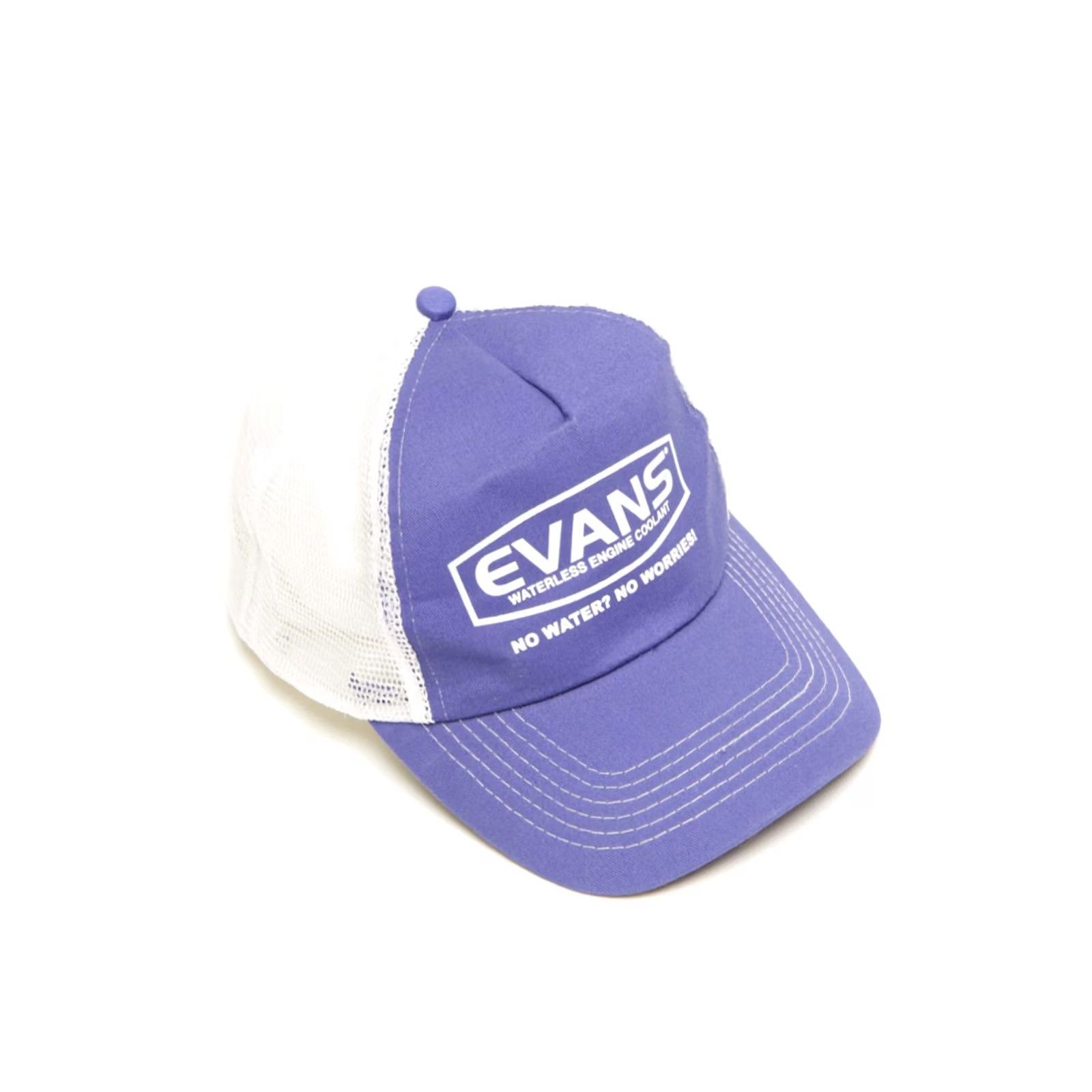 Vintage VINTAGE Hit Wear Blue Cap Cotton / Nylon Size ONE SIZE - 3 Thumbnail