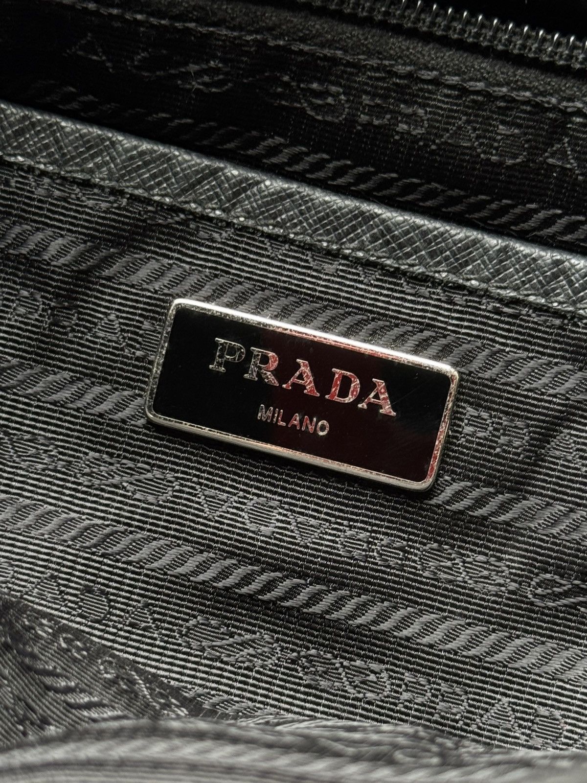 Prada Prada Black Nylon Studded Vela Backpack Size ONE SIZE - 11 Thumbnail