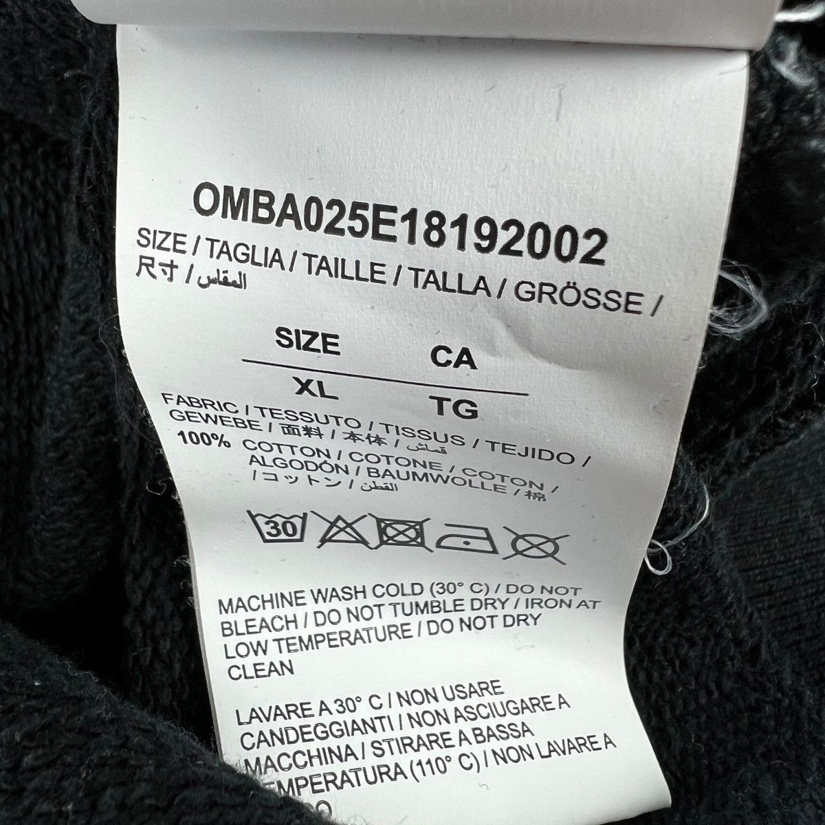 Off-White Off-White 3D Arrows Black Sweatshirt Size US XL / EU 56 / 4 - 5 Thumbnail
