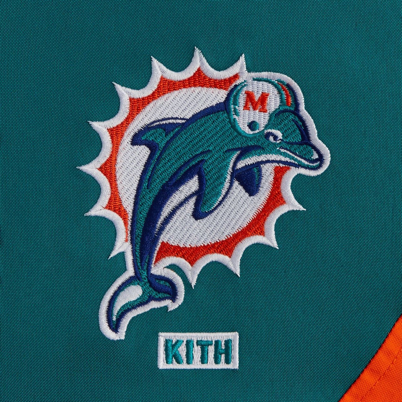 Kith × NFL Kith & '47 for the NFL: Dolphins Quarter Zip Anorak Hood Size US L / EU 52-54 / 3 - 3 Thumbnail