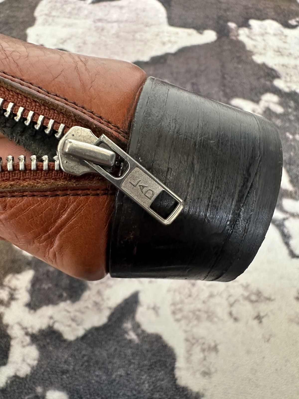 Lad Musician AW07/08 Lad Musician “ Cocksucker Blues” leather boot Size US 8.5 / EU 41-42 - 16 Thumbnail