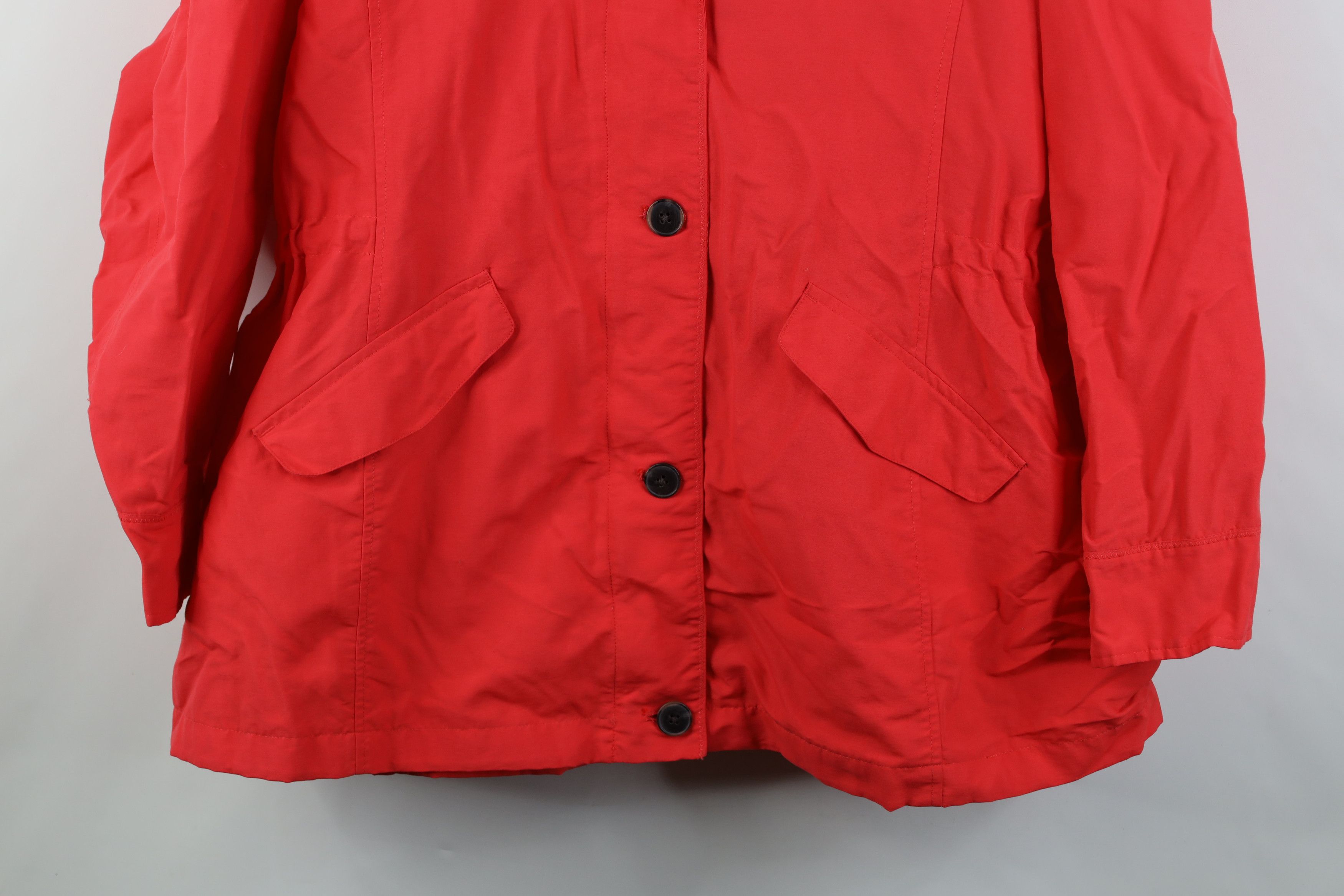 Lands' End Vintage Y2K Lands End Hooded Windbreaker Rain Jacket Coat Size 3XL / US 20-22 - 3 Thumbnail