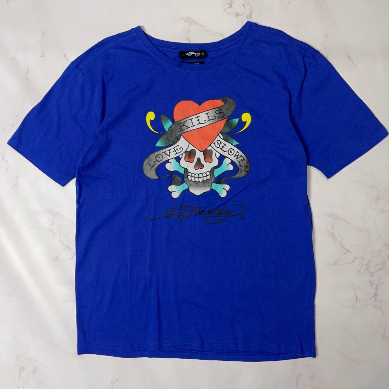 Ed Hardy Ed Hardy Y2K men’s big logo t shirt size Xl Size US XL / EU 56 / 4 - 1 Thumbnail