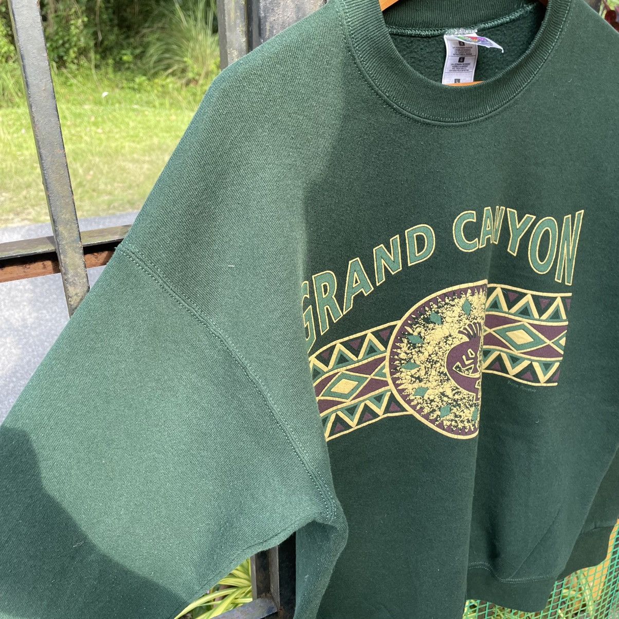 Vintage 🔥Vintage 90s Grand Canyon Native Pop Art Sweatshirts Size US M / EU 48-50 / 2 - 8 Thumbnail