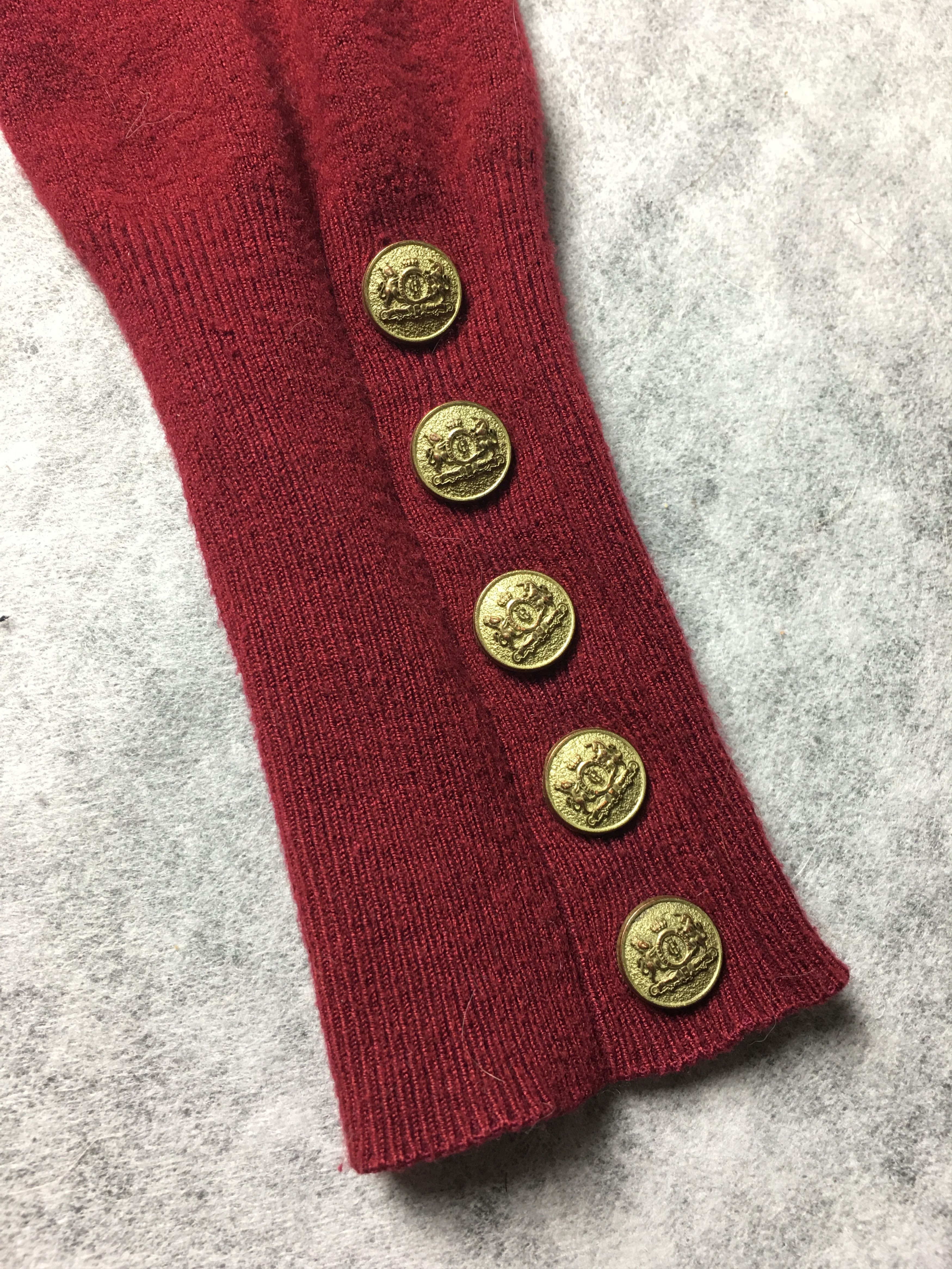 Other Holland Cooper Buttoned Knit Turtleneck Jumper Sweater Sz XS Size XS / US 0-2 / IT 36-38 - 7 Thumbnail