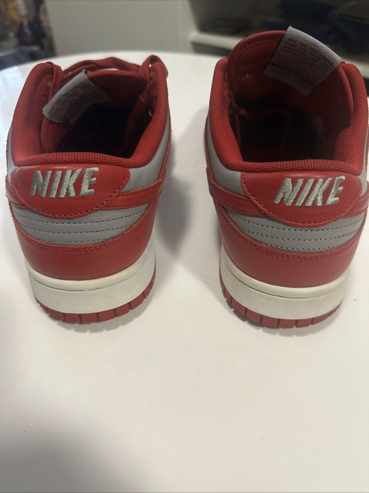 Nike Men Nike Dunk Low Retro Varsity Red Grey UNLV 10 DD1391 002 Size US 10 / EU 43 - 6 Thumbnail