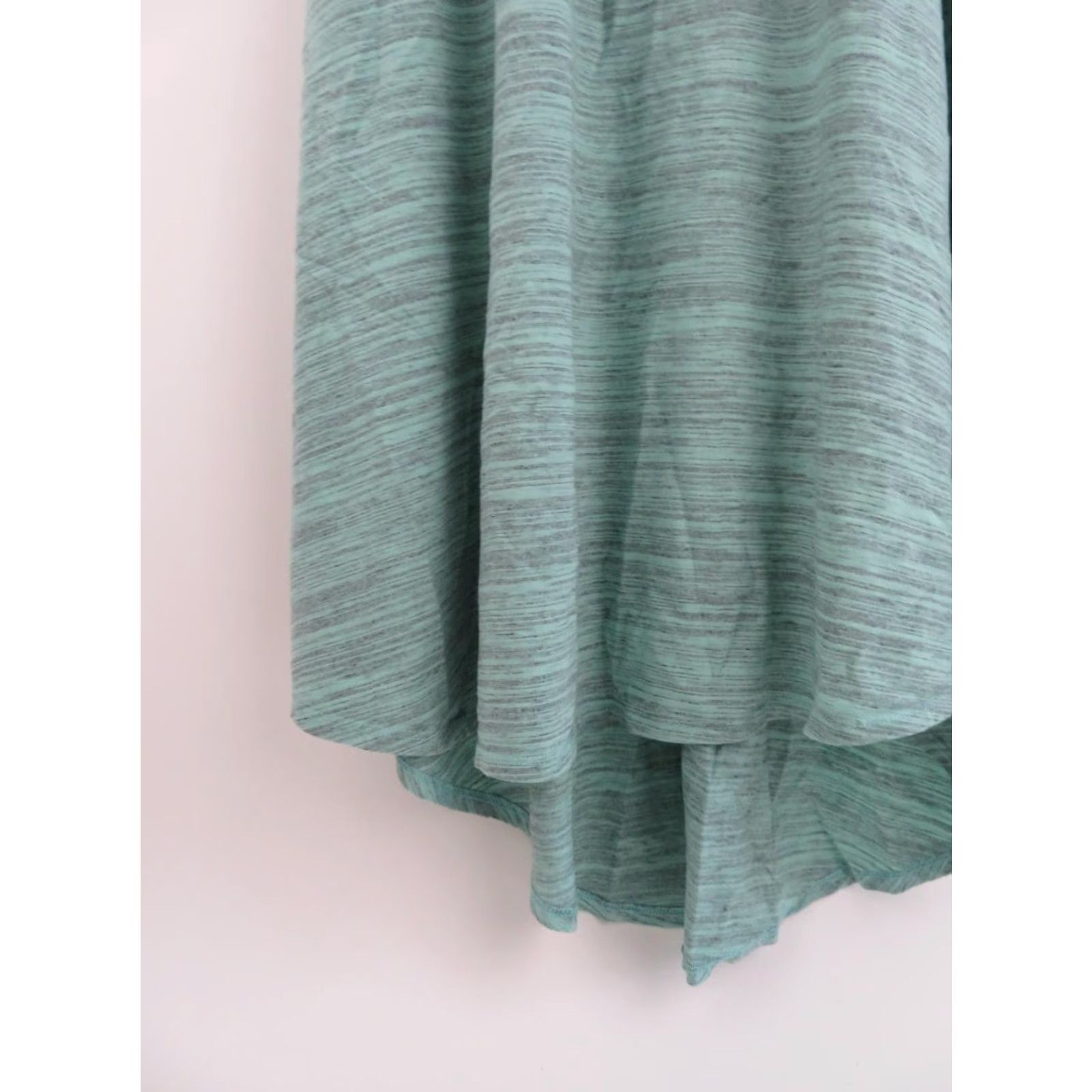 Vintage LuLaRoe Carly Dress 2XS Mint Green Black Unicorn Swing EUC Womens Stripes Knee Length 90s Tunic/Shirt Dress VINTAGE: No Size XXS / US 00 / IT 34 - 3 Thumbnail