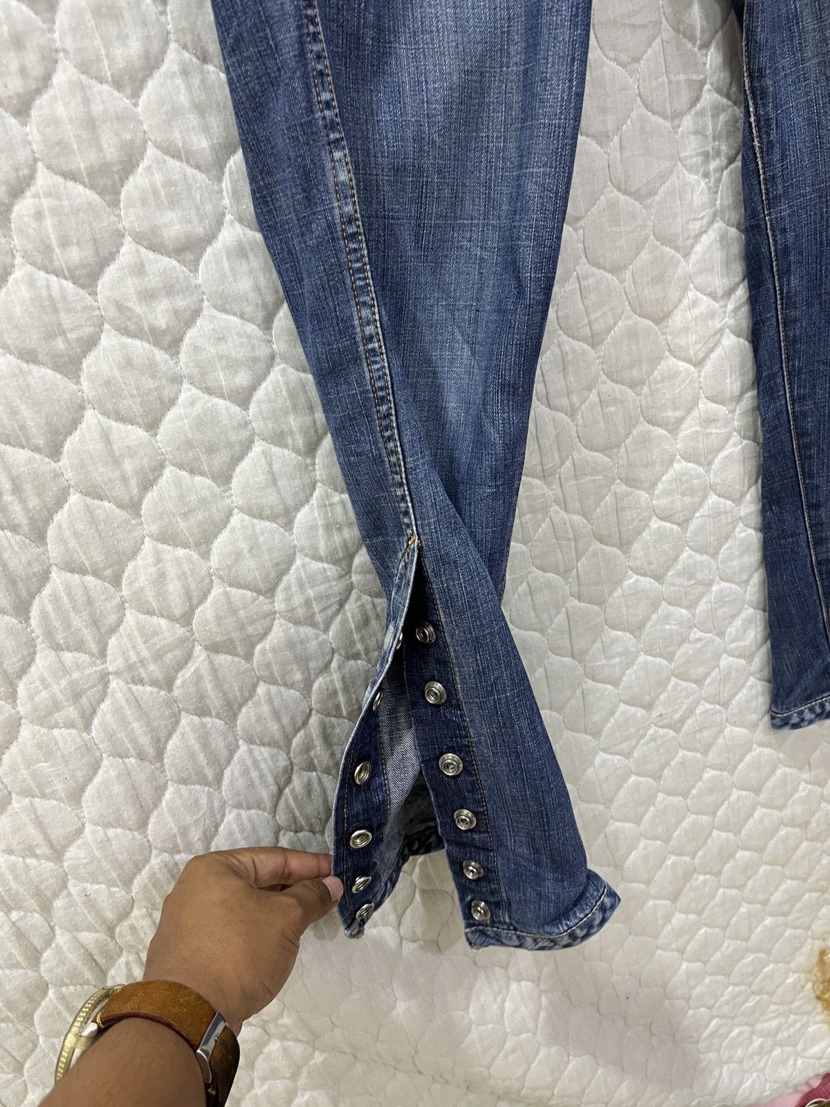 Issey Miyake 🔥🔥🔥HYPE ZUCCA DENIM Size 30" / US 8 / IT 44 - 8 Thumbnail