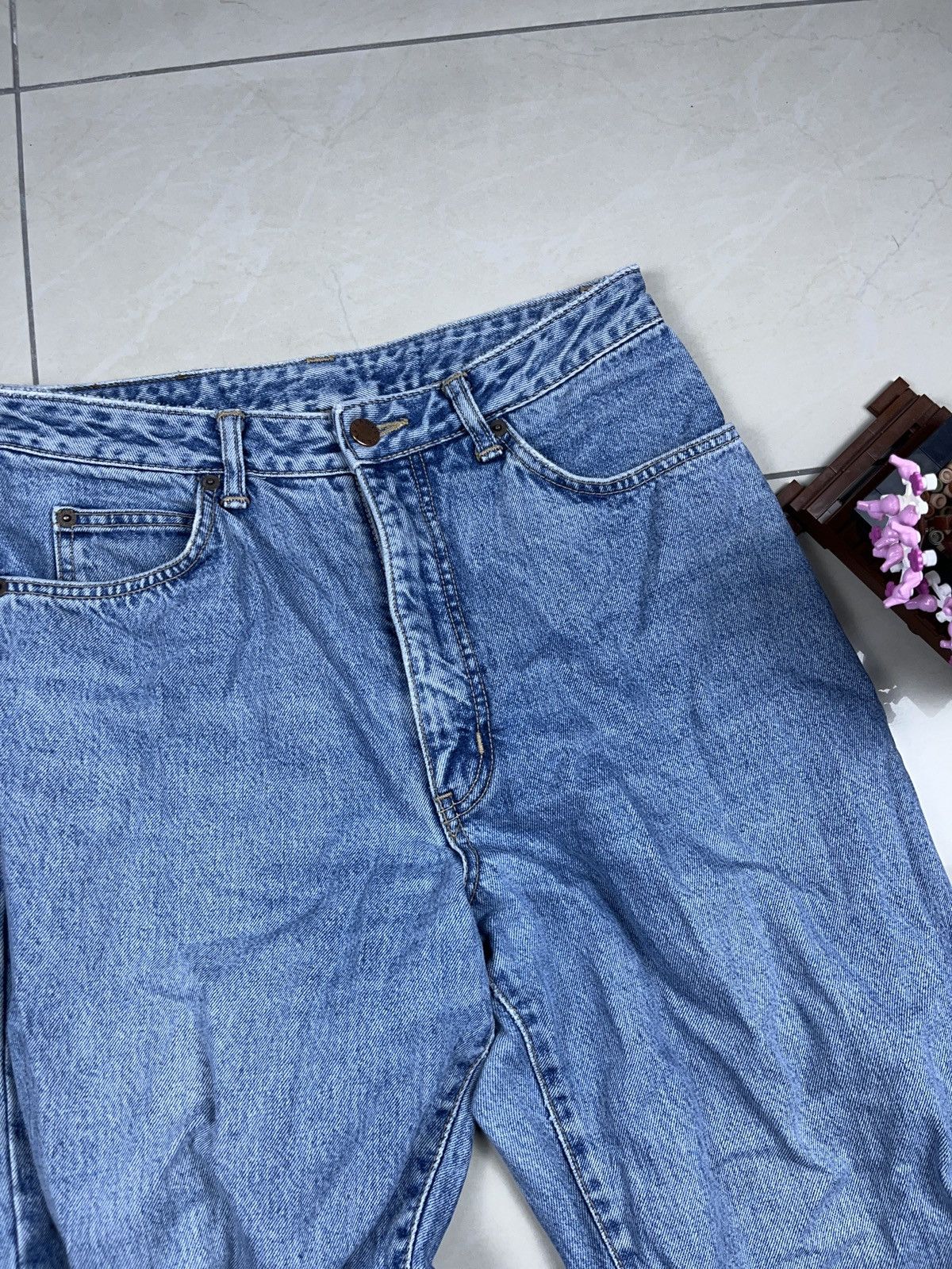 Edwin × Japanese Brand × Vintage ➕ light blue washed denim vintage Edwin y2k made in Japan Size US 30 / EU 46 - 3 Thumbnail