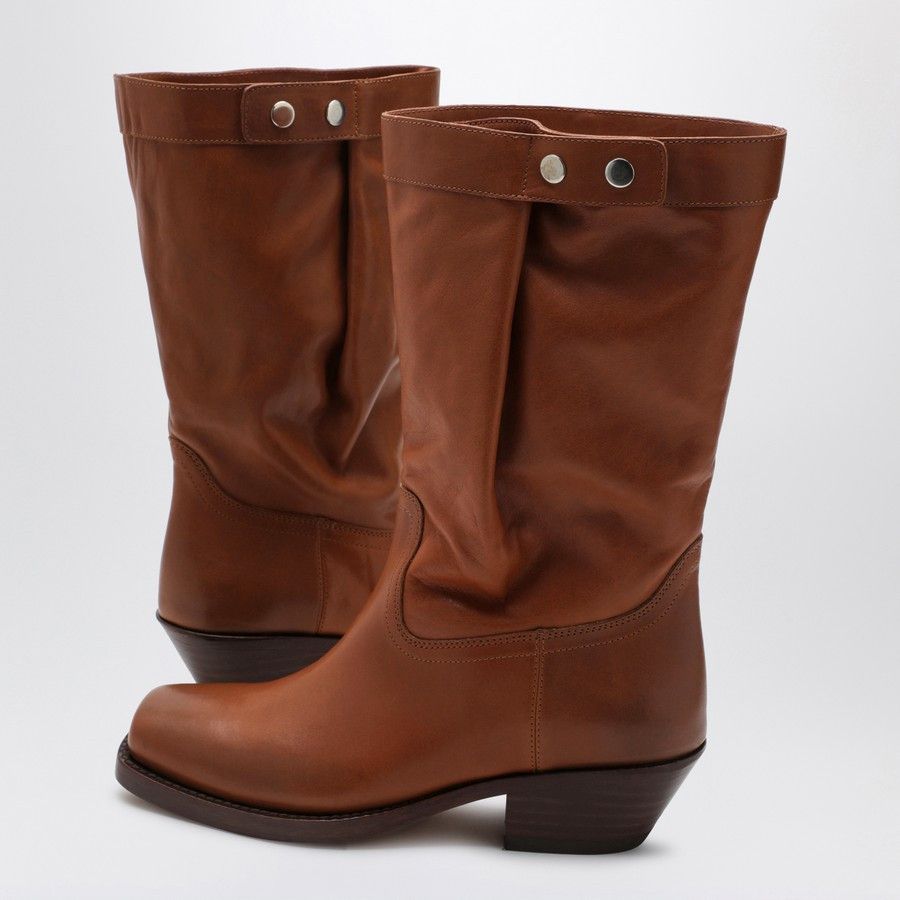 Isabel Marant o1d2blof0824 Leather Boots in Brown Size US 6 / IT 36 - 5 Thumbnail