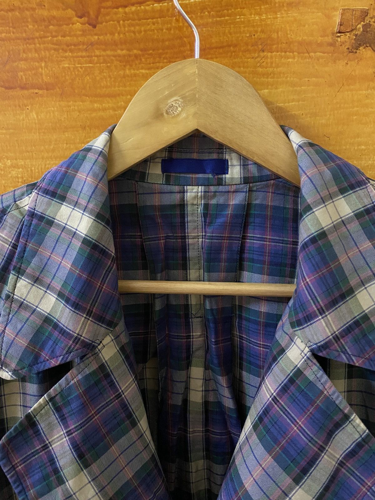 Burberry Vintage Burberrys double breast check blazer jacket Size M / US 6-8 / IT 42-44 - 4 Thumbnail