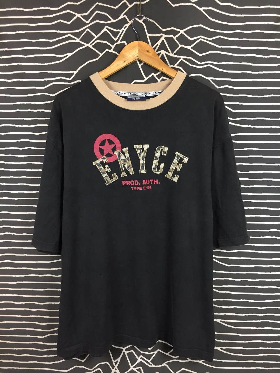 Enyce Vtg ENYCE Camouflage Logo Hip Hop Streetwear Tee Size XXXL Size US XXL / EU 58 / 5 - 1 Thumbnail