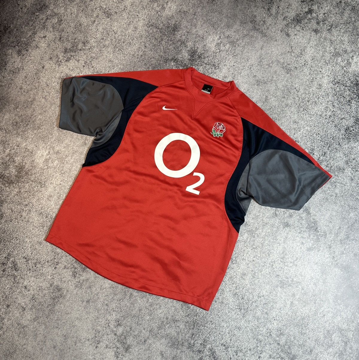 Nike × Vintage vintage Nike England O2 Rugby Streetwear rare Jersey VTg XL Size US XL / EU 56 / 4 - 1 Thumbnail