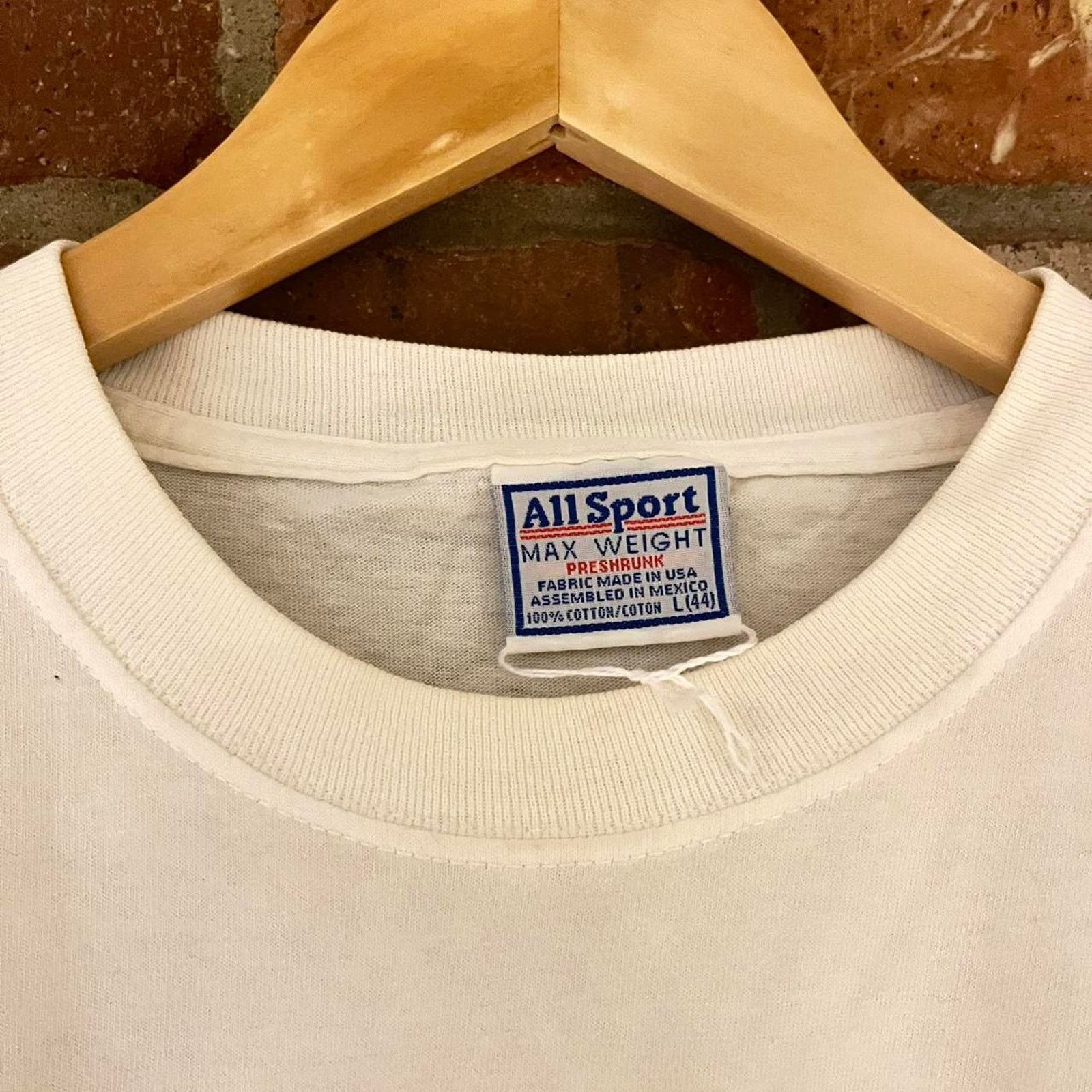 All Sport Vintage 2001 the New York City Concert T-Shirt White Large Size US L / EU 52-54 / 3 - 4 Thumbnail