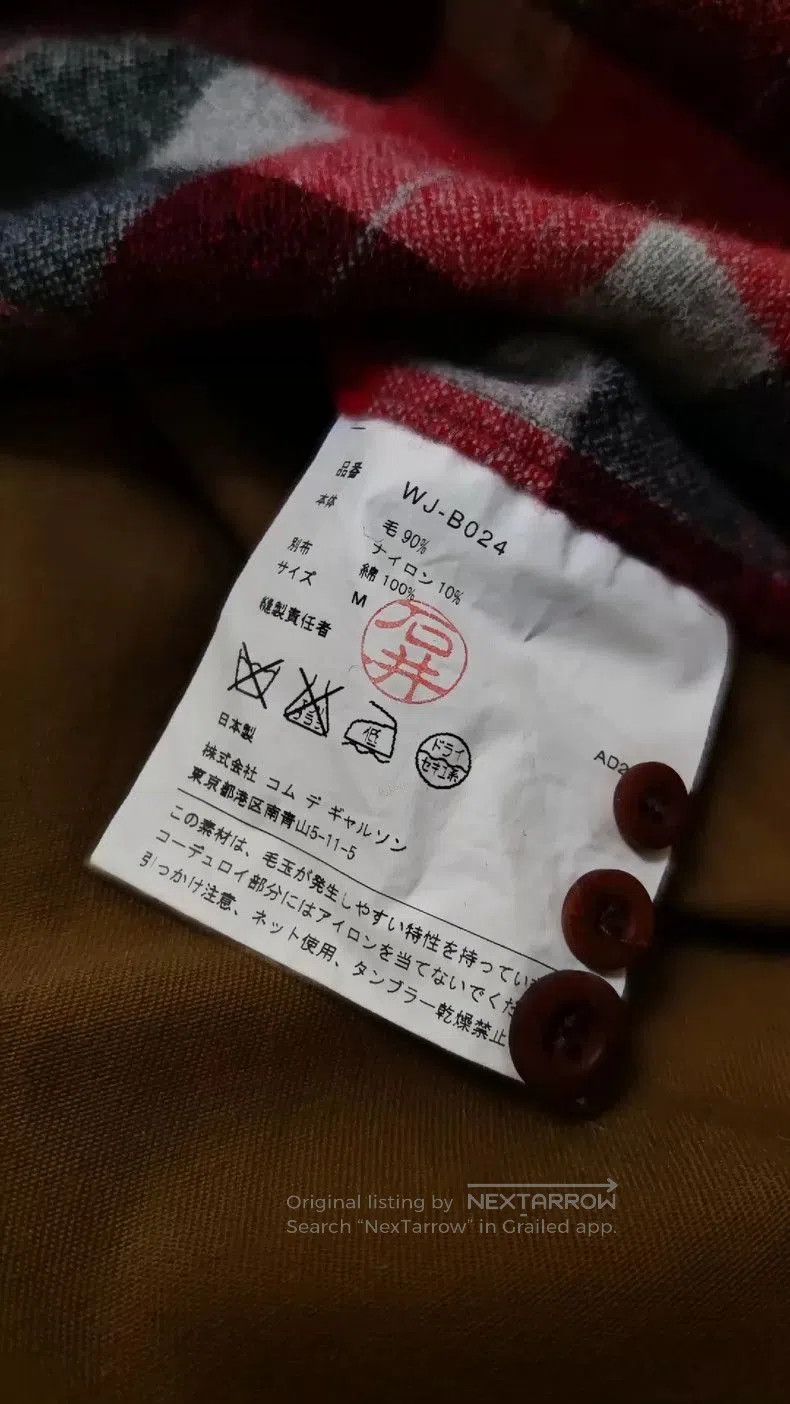 Junya Watanabe Junya Watanabe Man Wool Plaid Shirt. Size US L / EU 52-54 / 3 - 6 Thumbnail