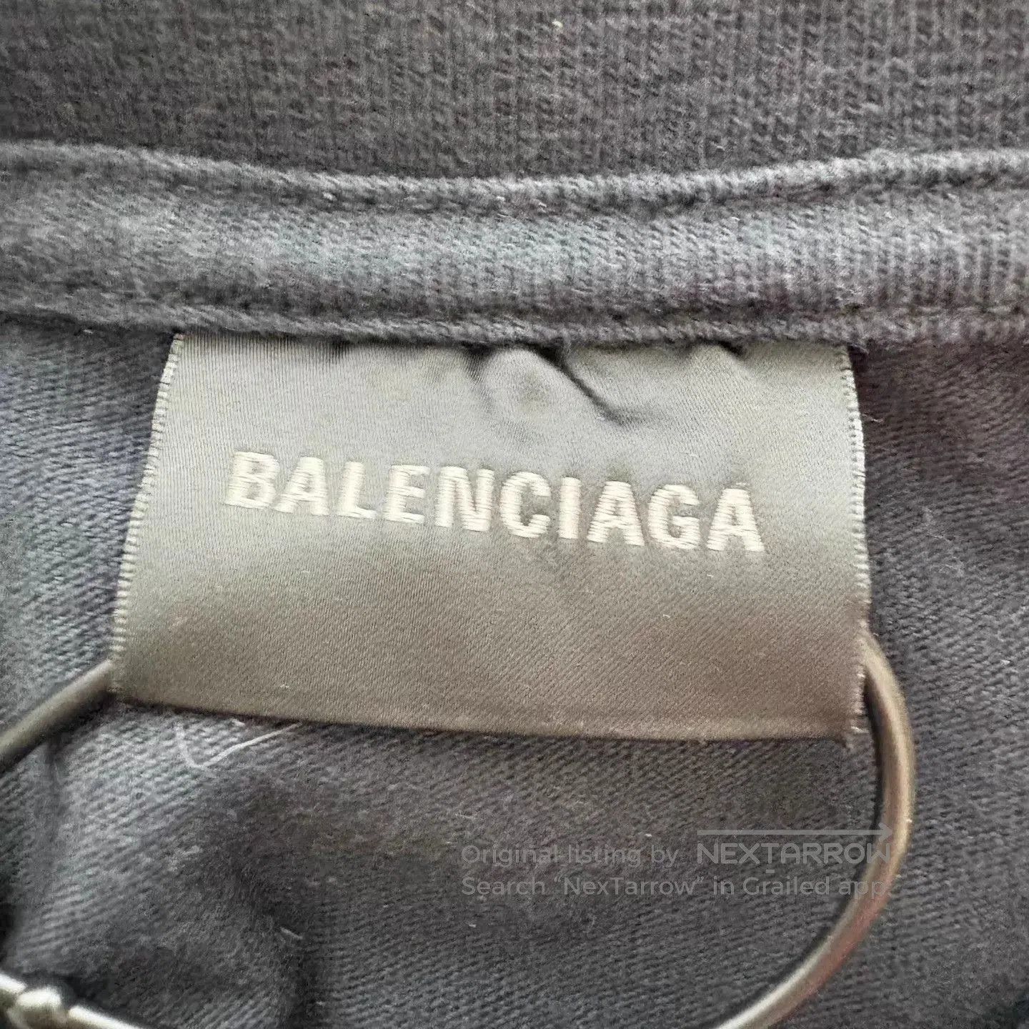 Balenciaga Black Short Sleeve Graphic T-Shirt Size S. Size US S / EU 44-46 / 1 - 3 Thumbnail