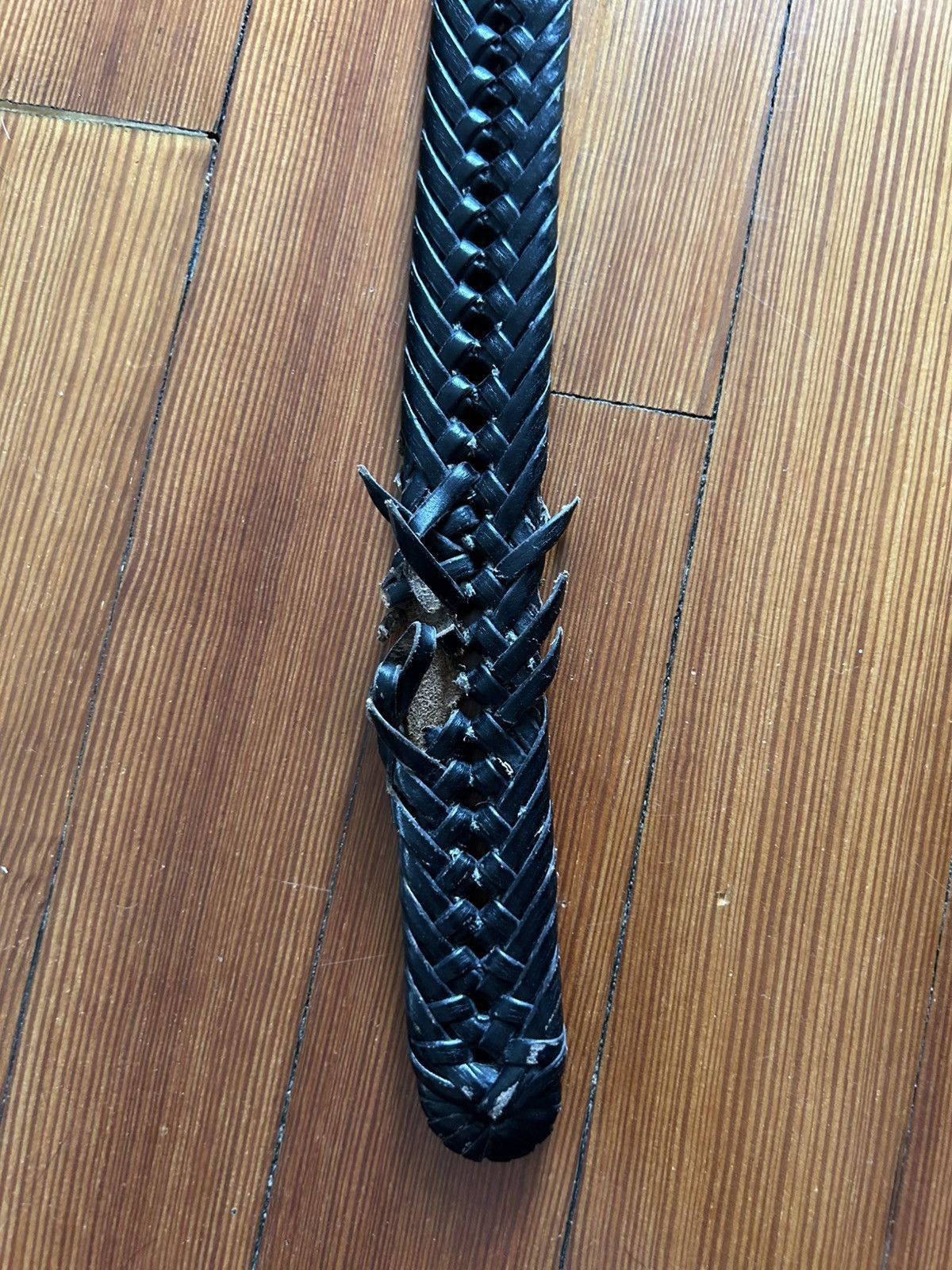 Other Vintage black belt Size ONE SIZE - 4 Thumbnail