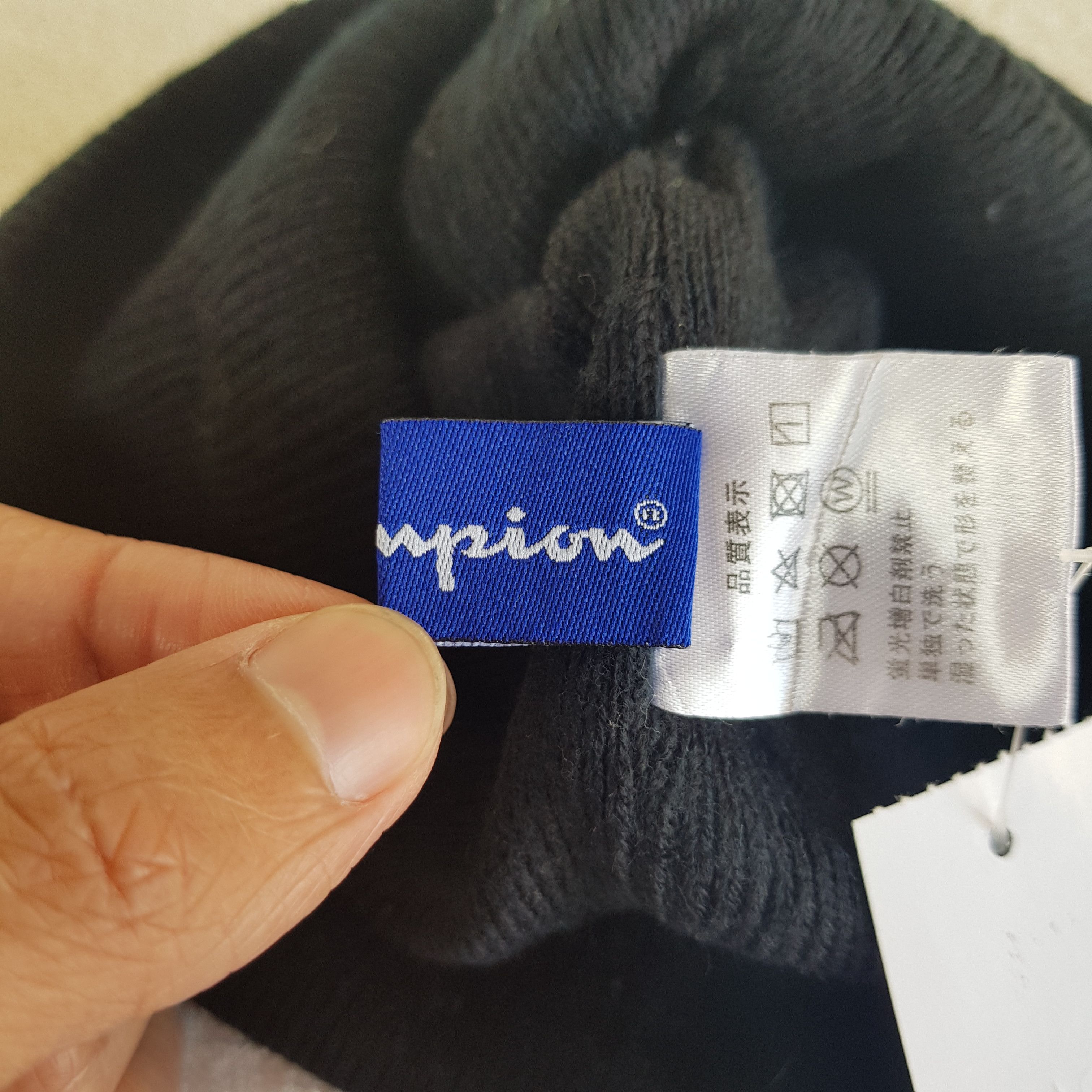 Champion Vintage Champion Beanie Ribbed Knit Snow Caps Ski Hats. Size ONE SIZE - 9 Thumbnail