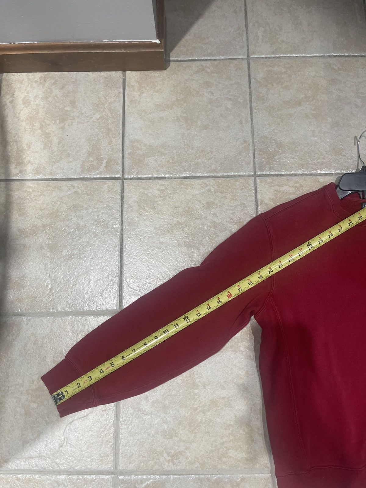 Polo Ralph Lauren Men's Polo by Ralph Lauren Red Crewneck Long Sleeve Size US M / EU 48-50 / 2 - 7 Thumbnail