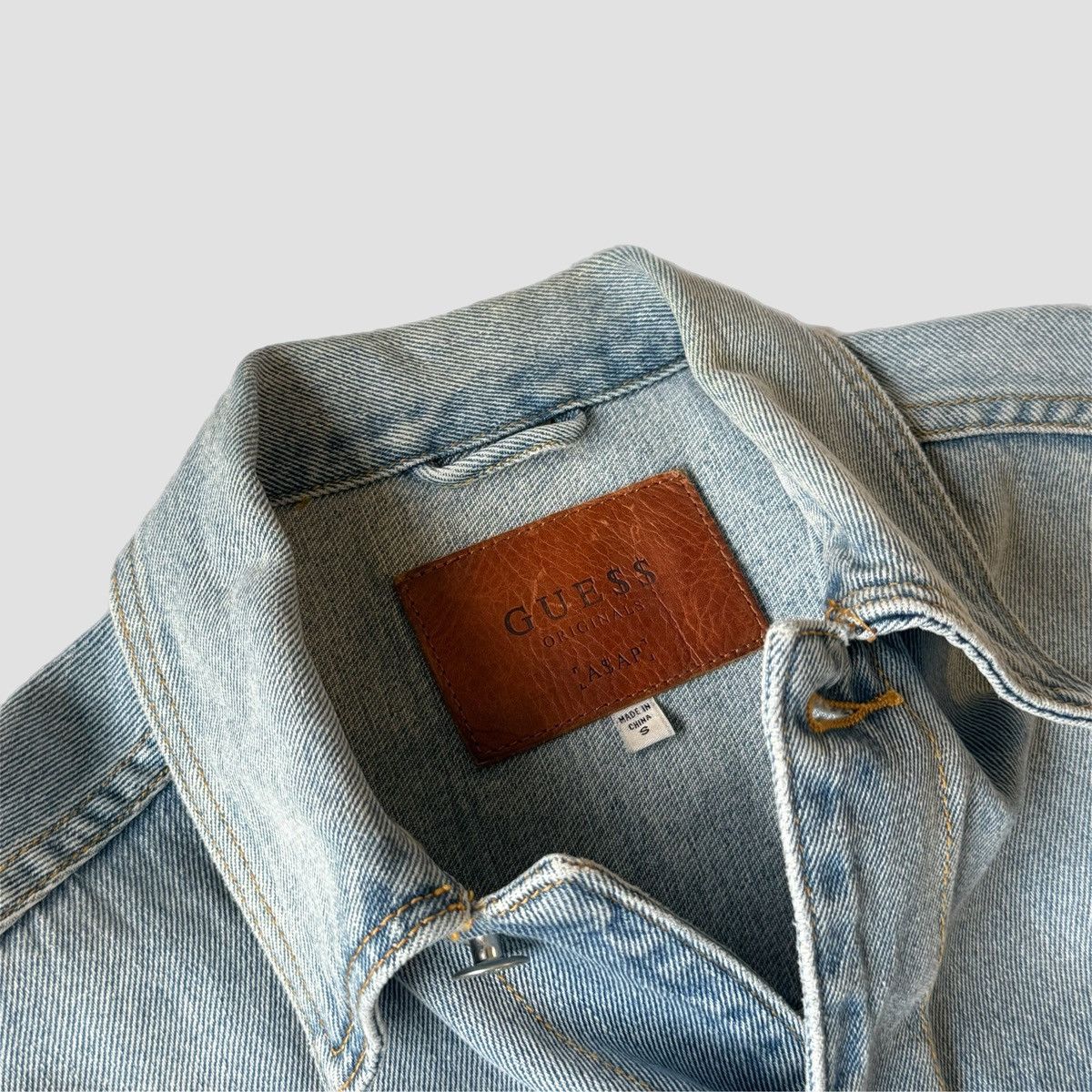 A$AP Rocky × Guess Guess x Asap Rocky Denim Jacket Size US S / EU 44-46 / 1 - 11 Thumbnail