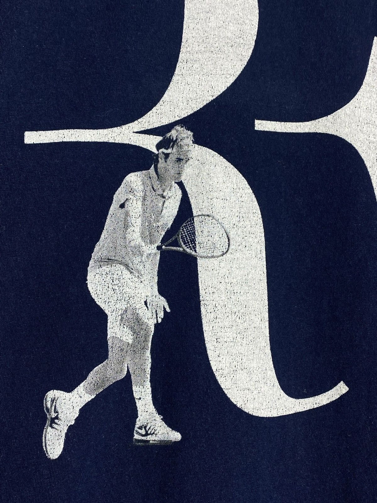 Band Tees 🔥 RF20 ROGER FEDERER VINTAGE STYLE TENNIS ICON TEE 🔥 Size US M / EU 48-50 / 2 - 4 Thumbnail
