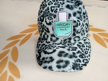 Vintage Marc Cain Leopard Print Cap Vintage Size ONE SIZE - 4 Thumbnail