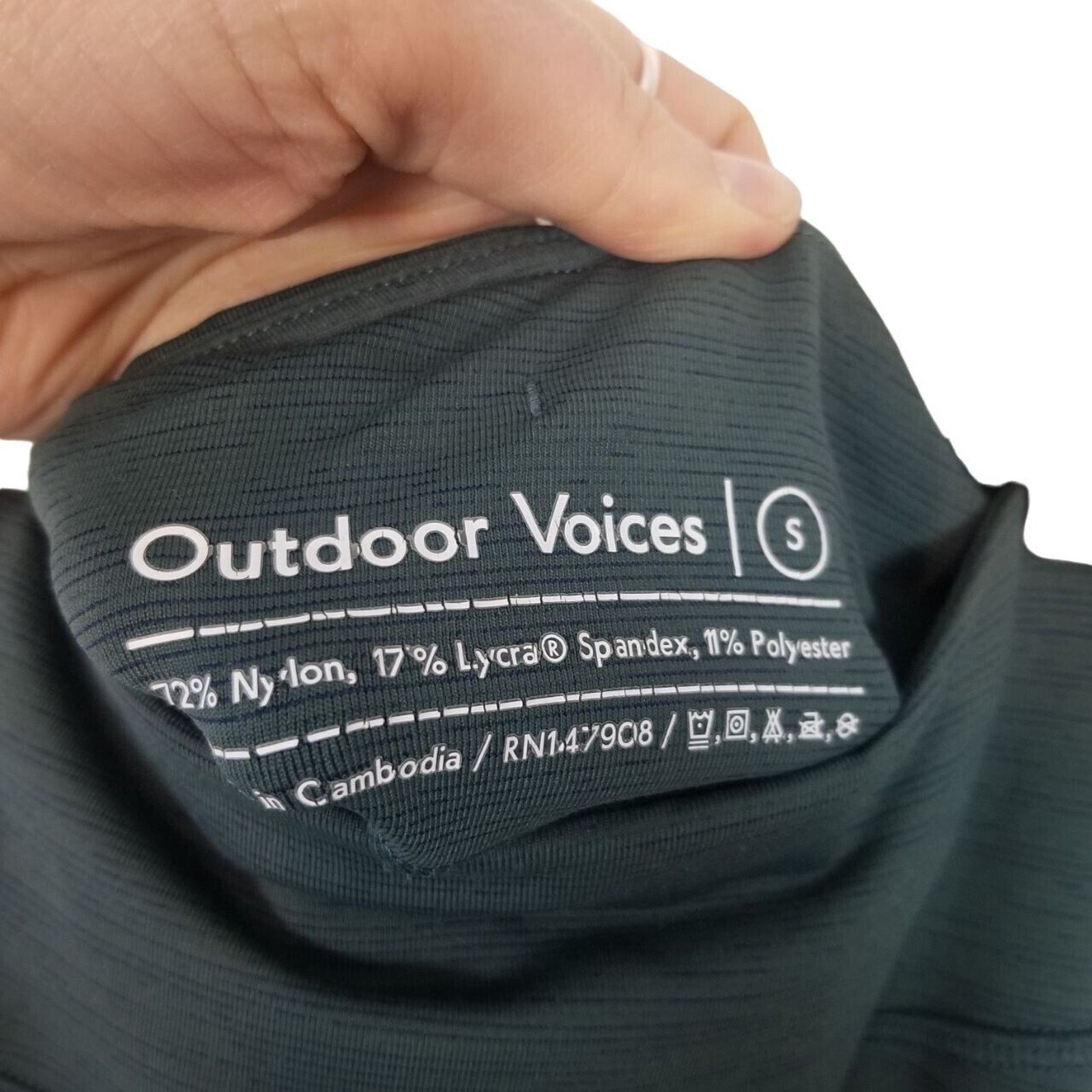 Outdoor Voices Outdoor Voices Womens Stretch 7/8 Leggings Yoga Pants Size S Size 24" / US 00 / IT 34 - 5 Thumbnail