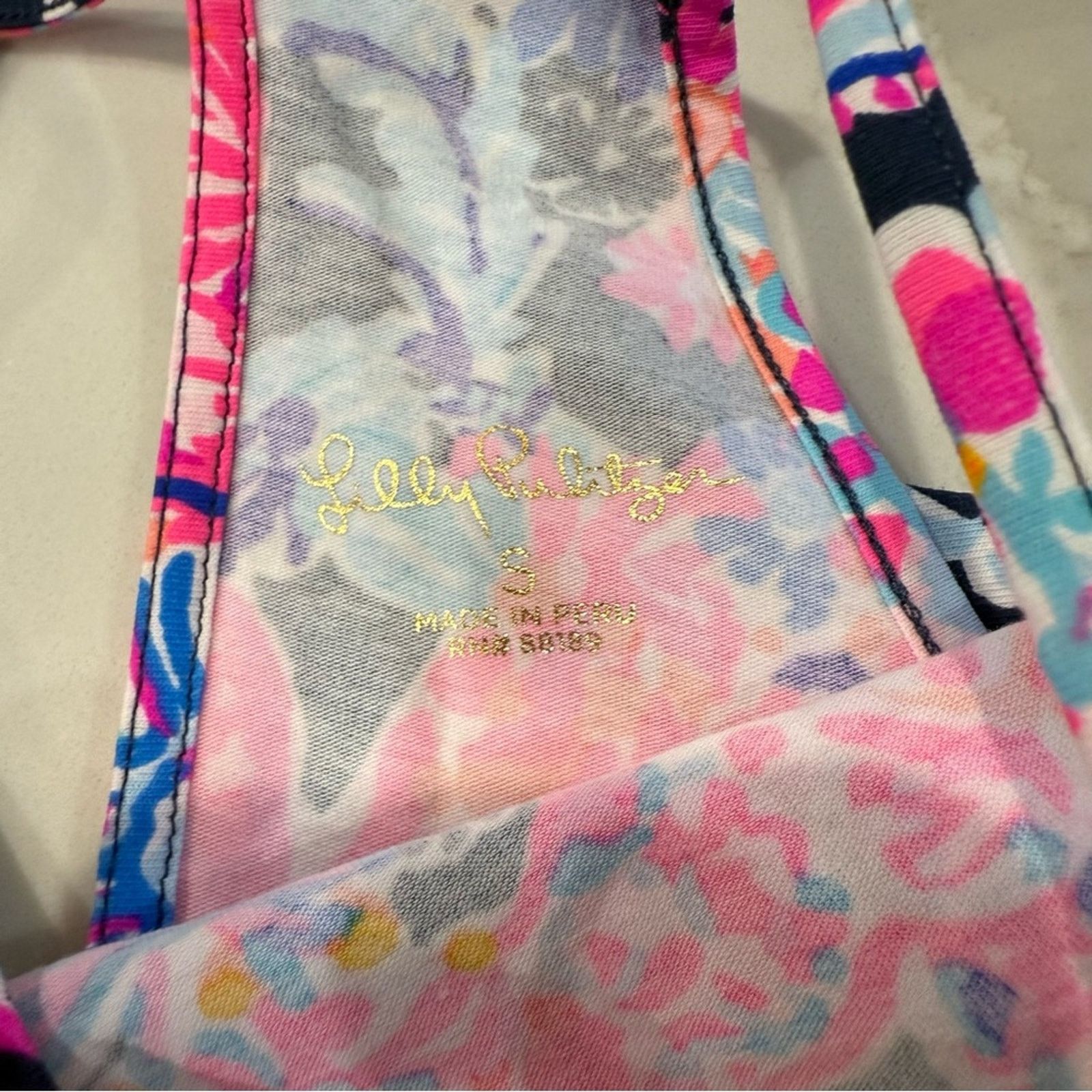 Lilly Pulitzer Lilly Pulitzer Billie Top Sleeveless Ruffle Tank Women Small Size S / US 4 / IT 40 - 6 Thumbnail